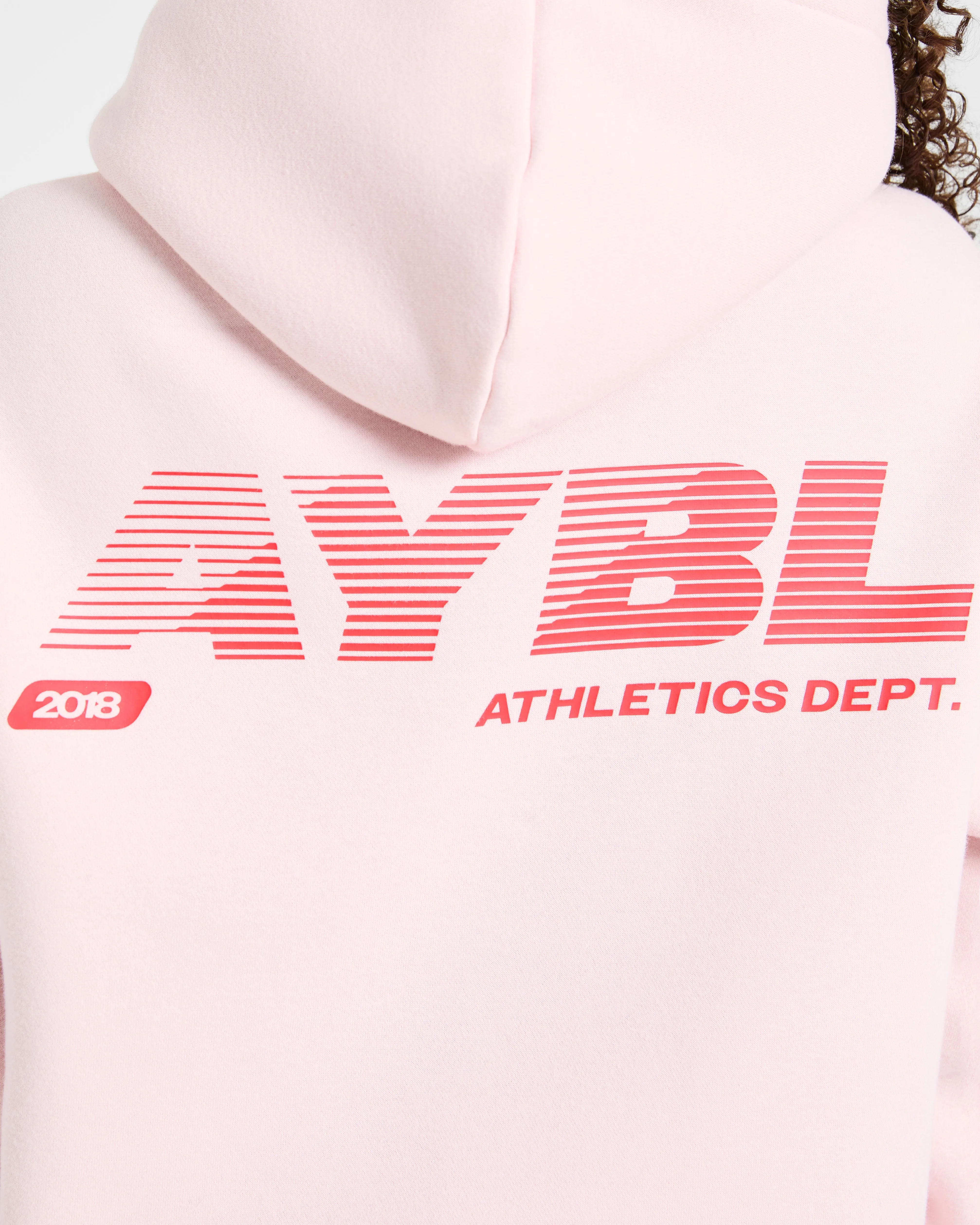 Athletics Dept Oversized Hoodie - Pink sold by AYBL product image thumbnail 5