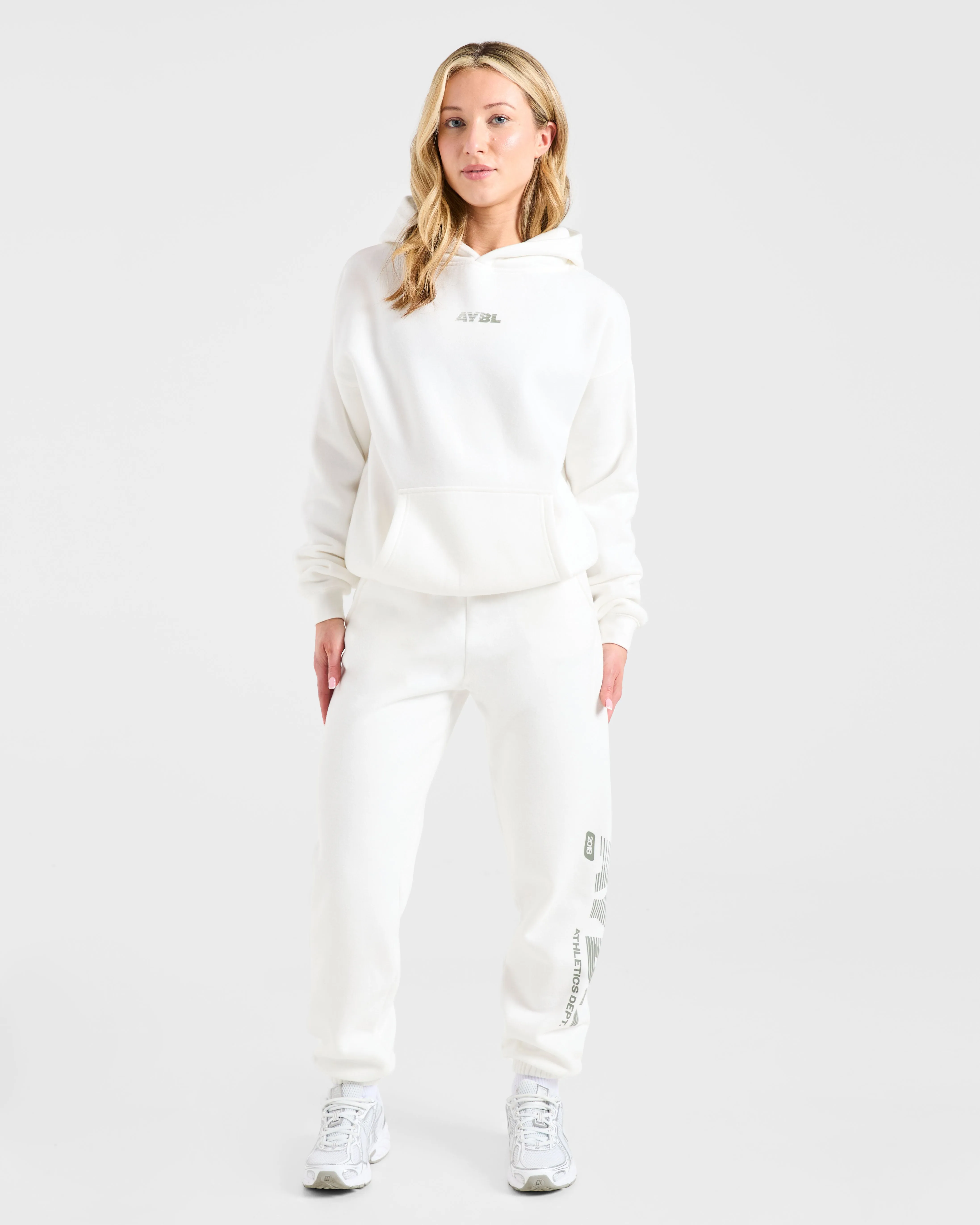 Athletics Dept Oversized Hoodie - Off White sold by AYBL product image thumbnail 3