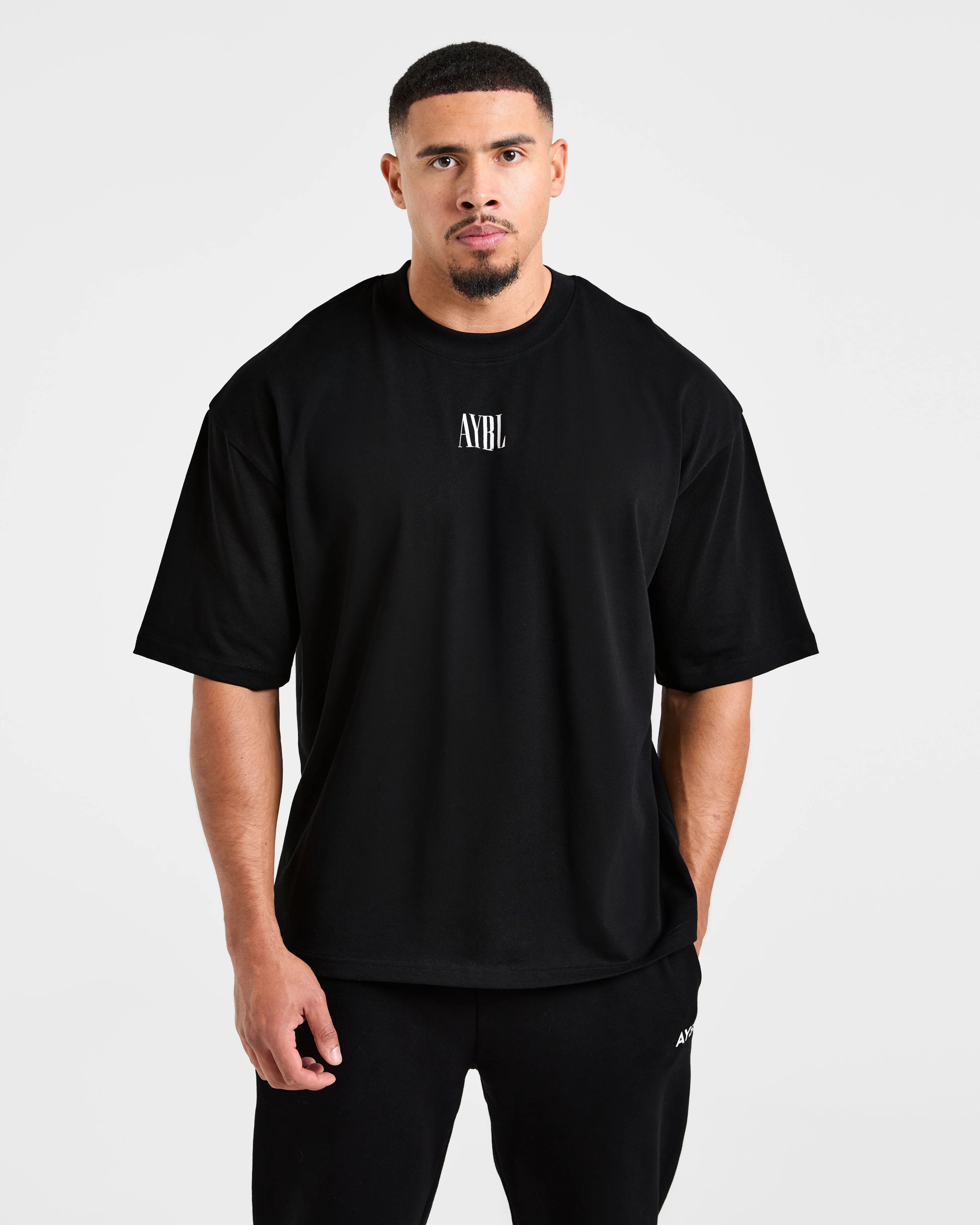 Breaking Weights Oversized T Shirt - Black sold by AYBL product image thumbnail 2
