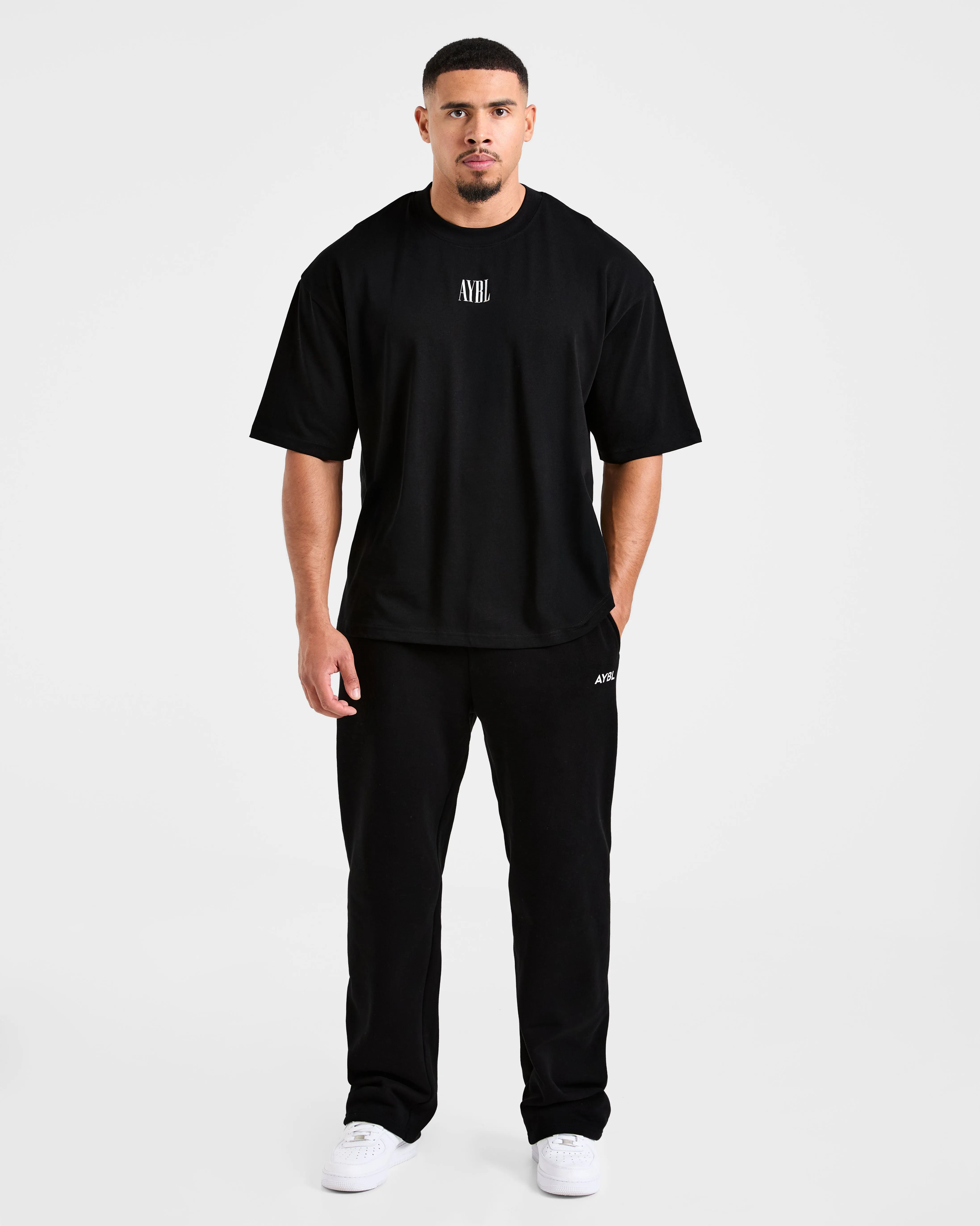 Breaking Weights Oversized T Shirt - Black sold by AYBL product image thumbnail 3