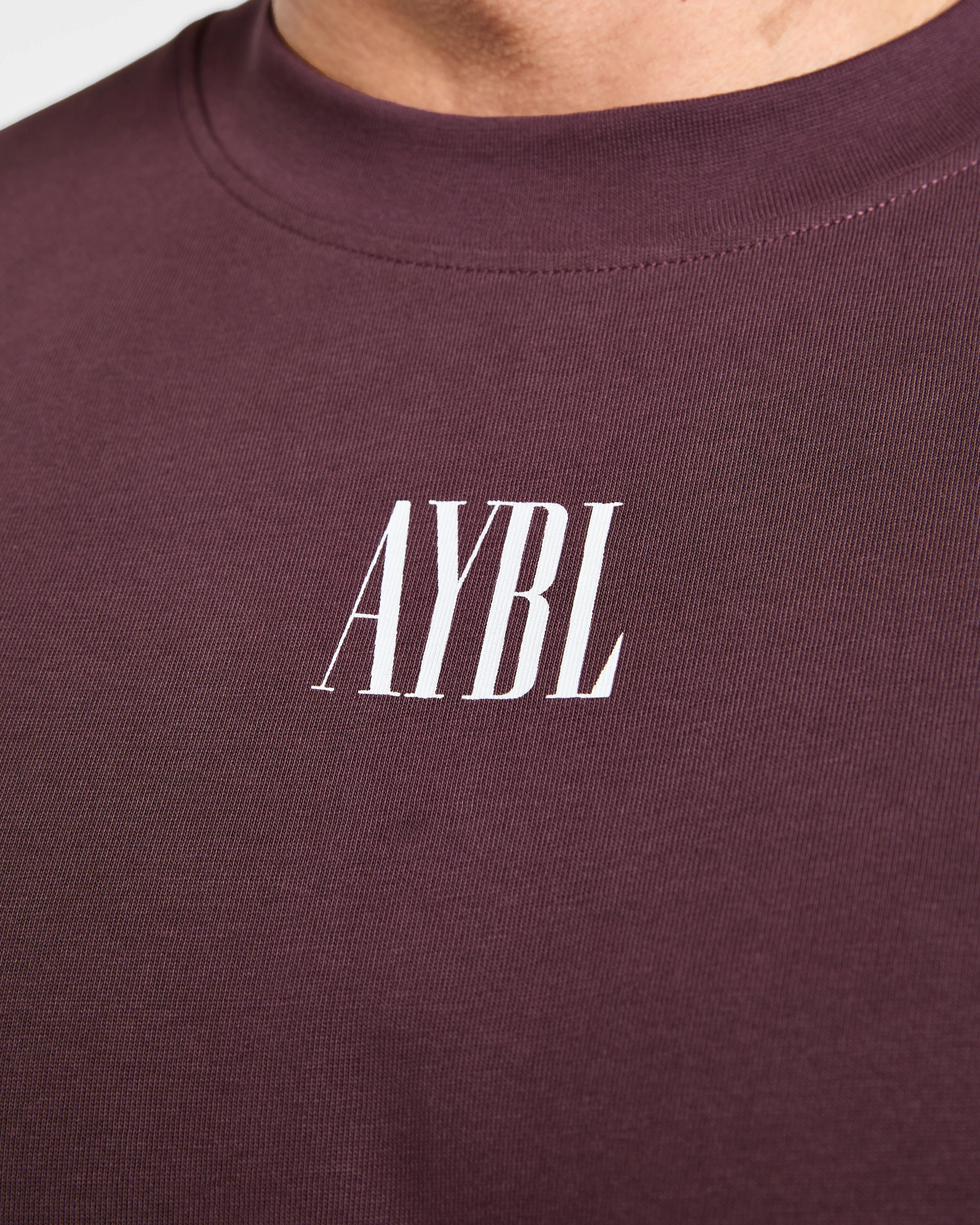 Strength Of Titans Oversized T Shirt - Smoke Berry sold by AYBL product image thumbnail 5