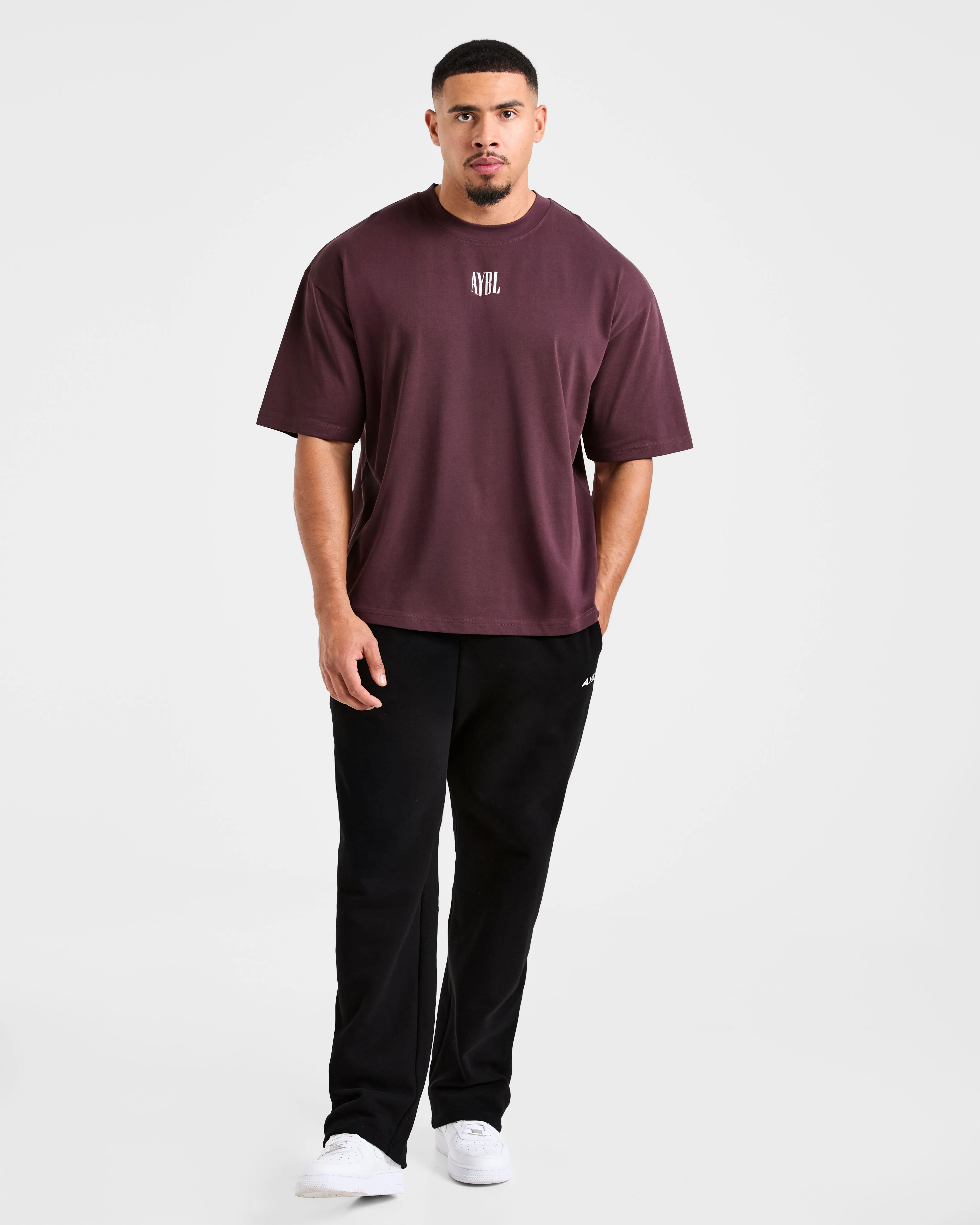 Strength Of Titans Oversized T Shirt - Smoke Berry sold by AYBL product image thumbnail 3