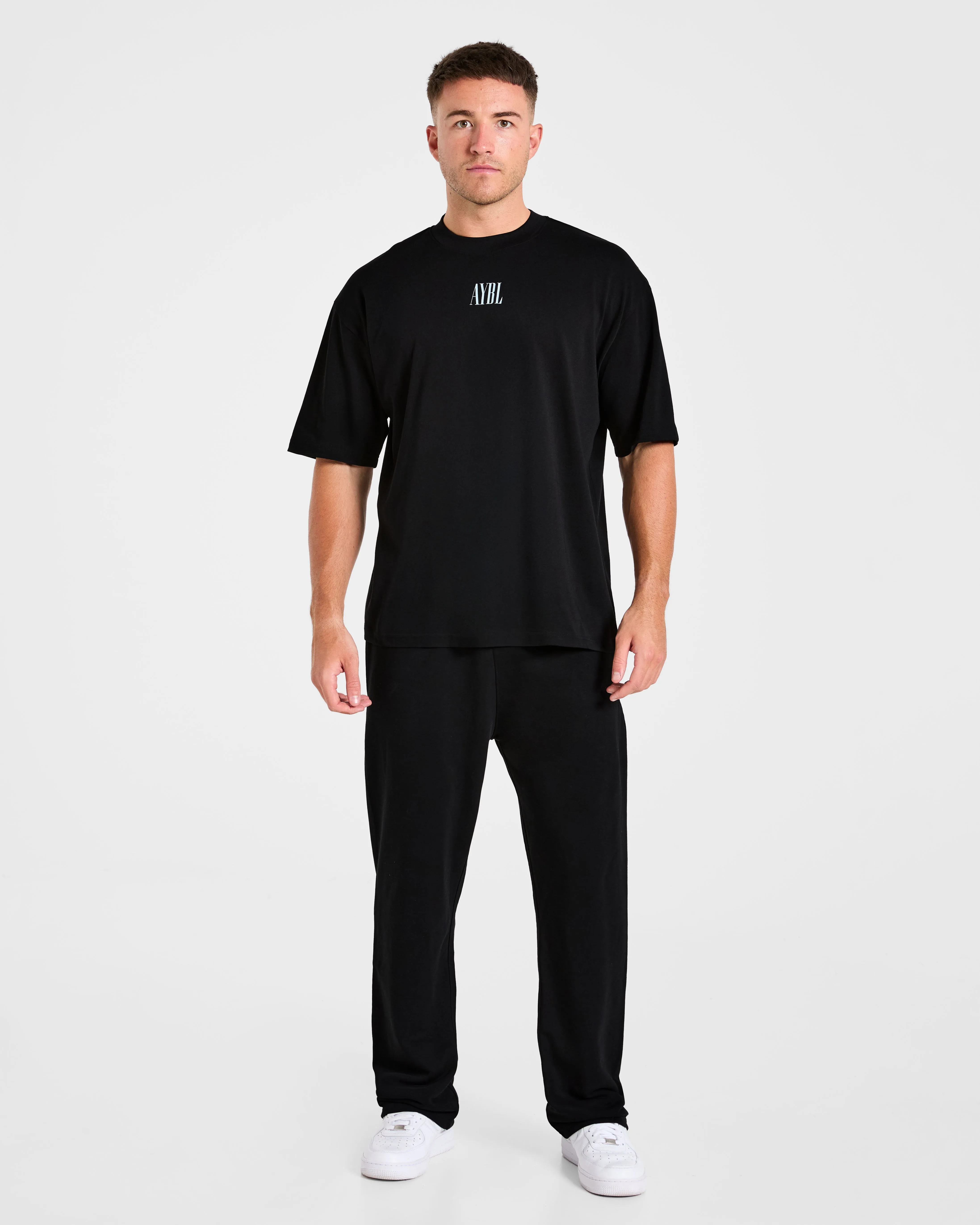 Strength Of Titans Oversized T Shirt - Black sold by AYBL product image thumbnail 3