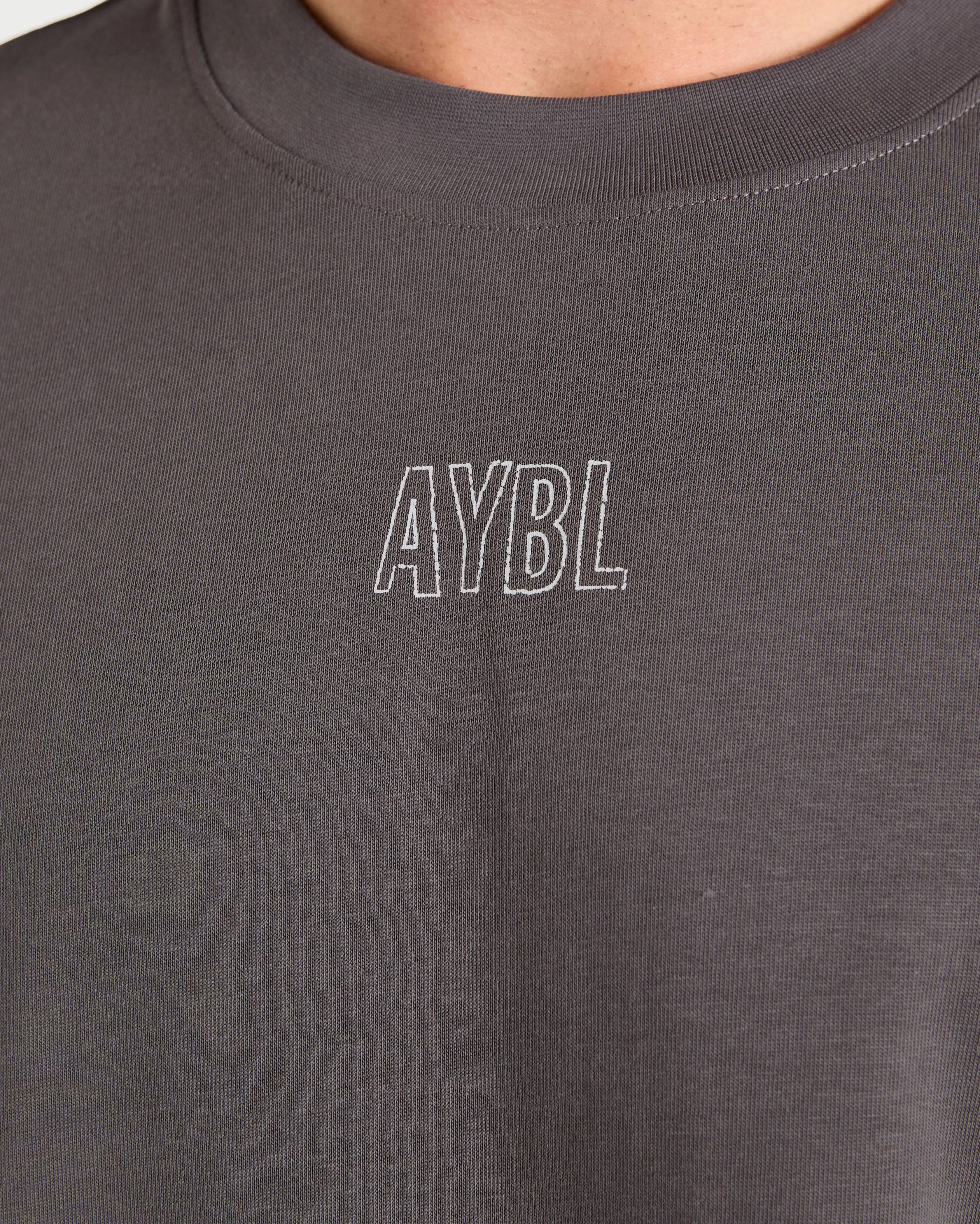 Doberman Strength Oversized T Shirt - Storm Grey sold by AYBL product image thumbnail 5