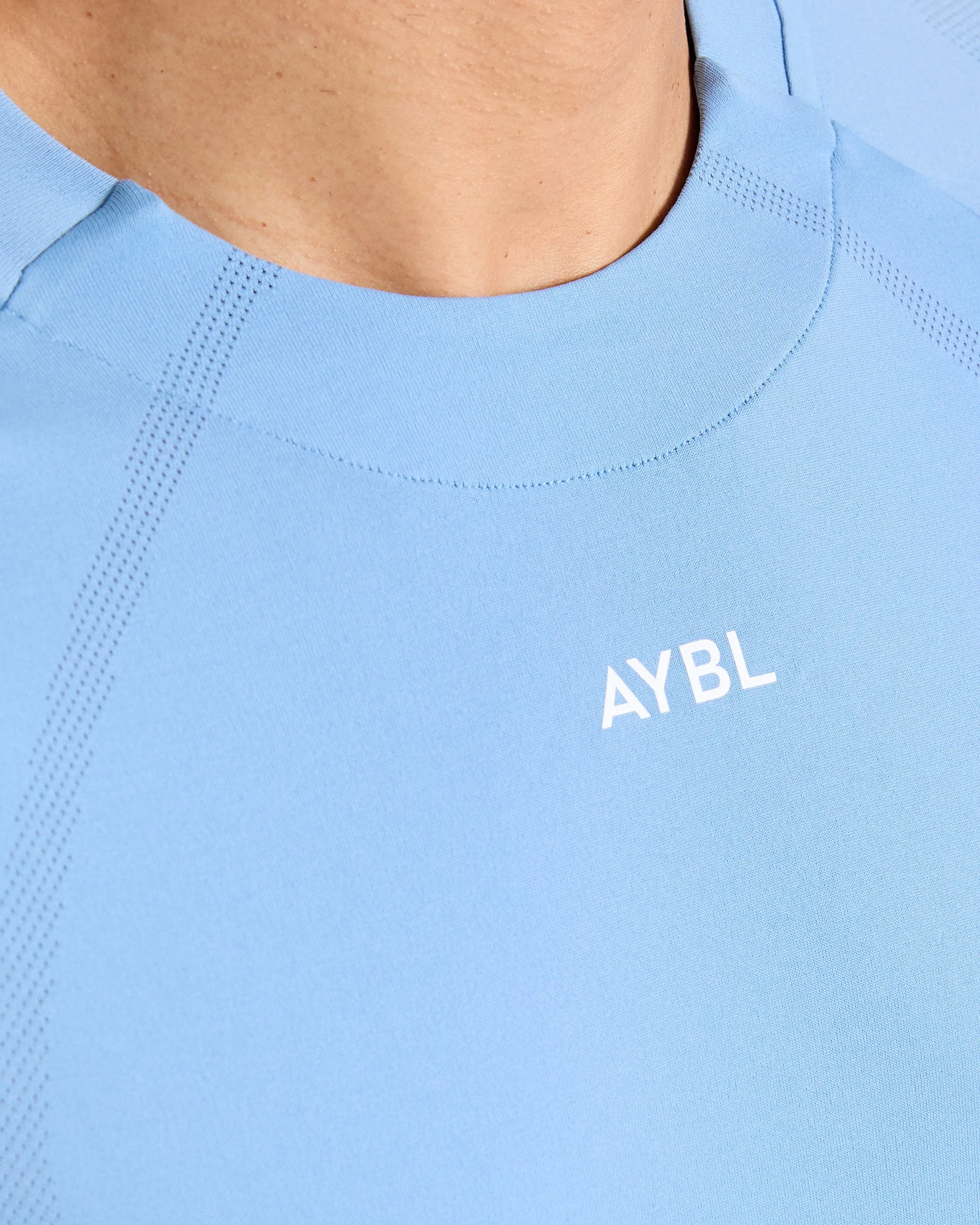 Attain Seamless Long Sleeve T Shirt - Sports Blue sold by AYBL product image thumbnail 5