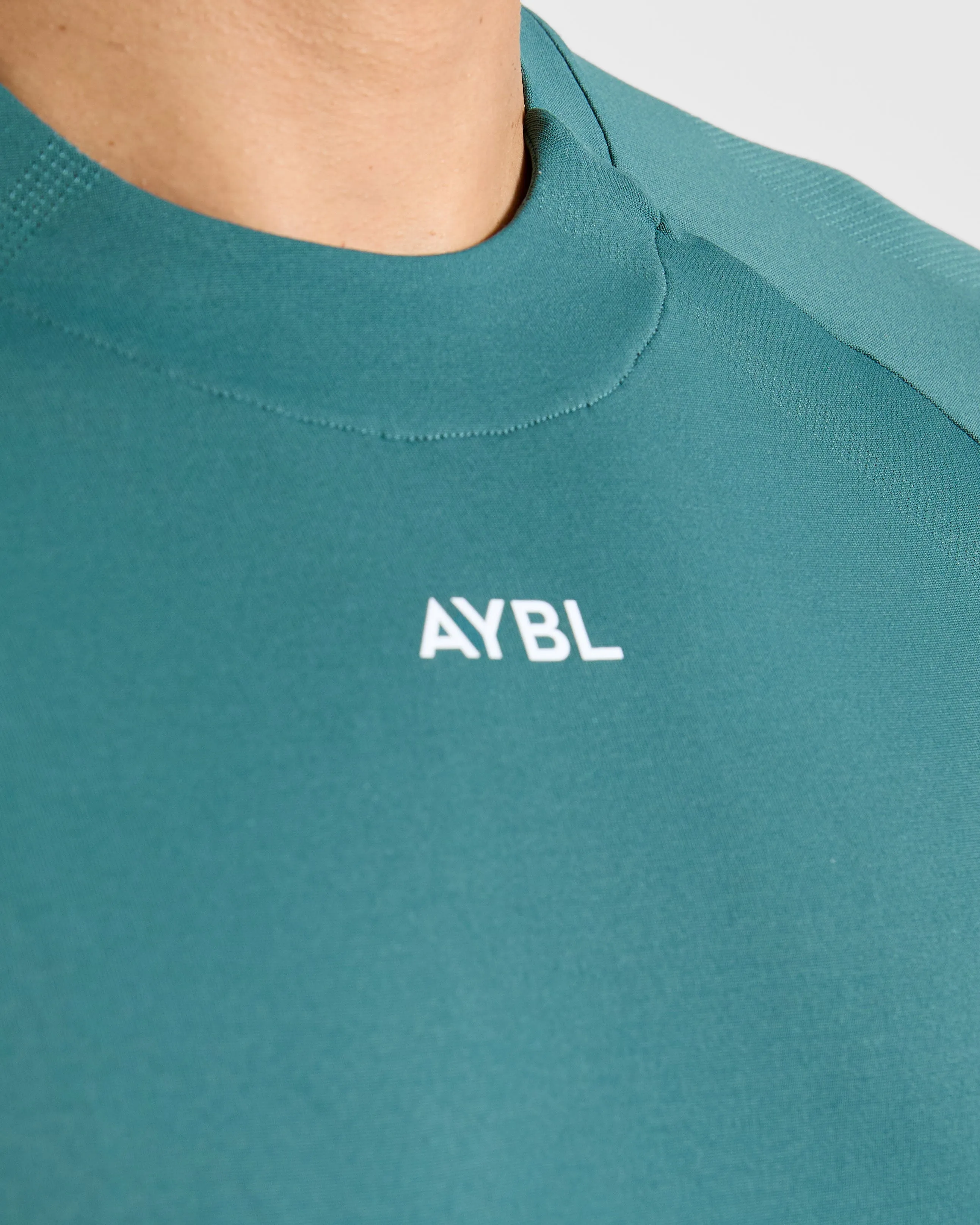 Attain Seamless Long Sleeve T Shirt - Pine Forest sold by AYBL product image thumbnail 5