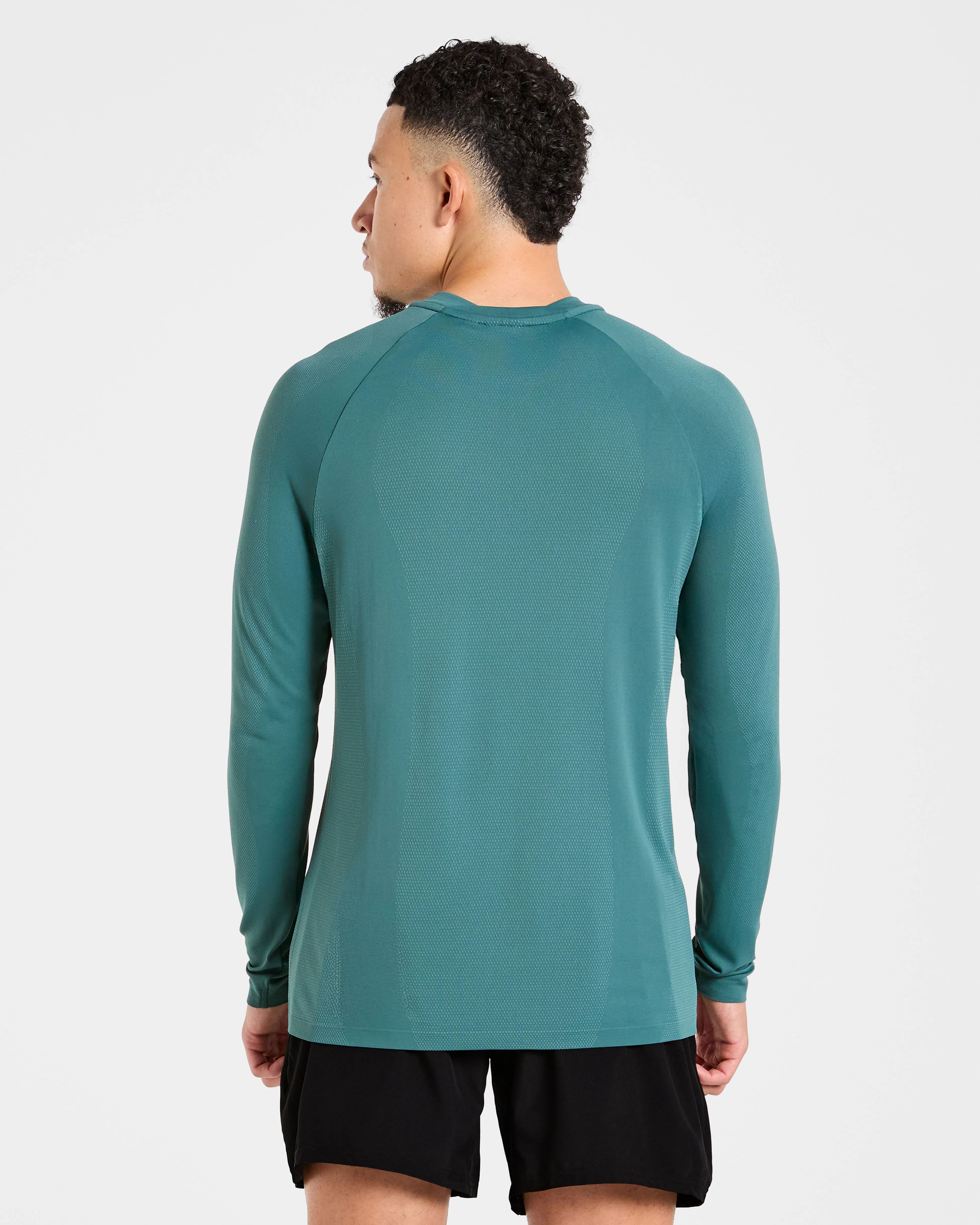 Attain Seamless Long Sleeve T Shirt - Pine Forest sold by AYBL product image thumbnail 2