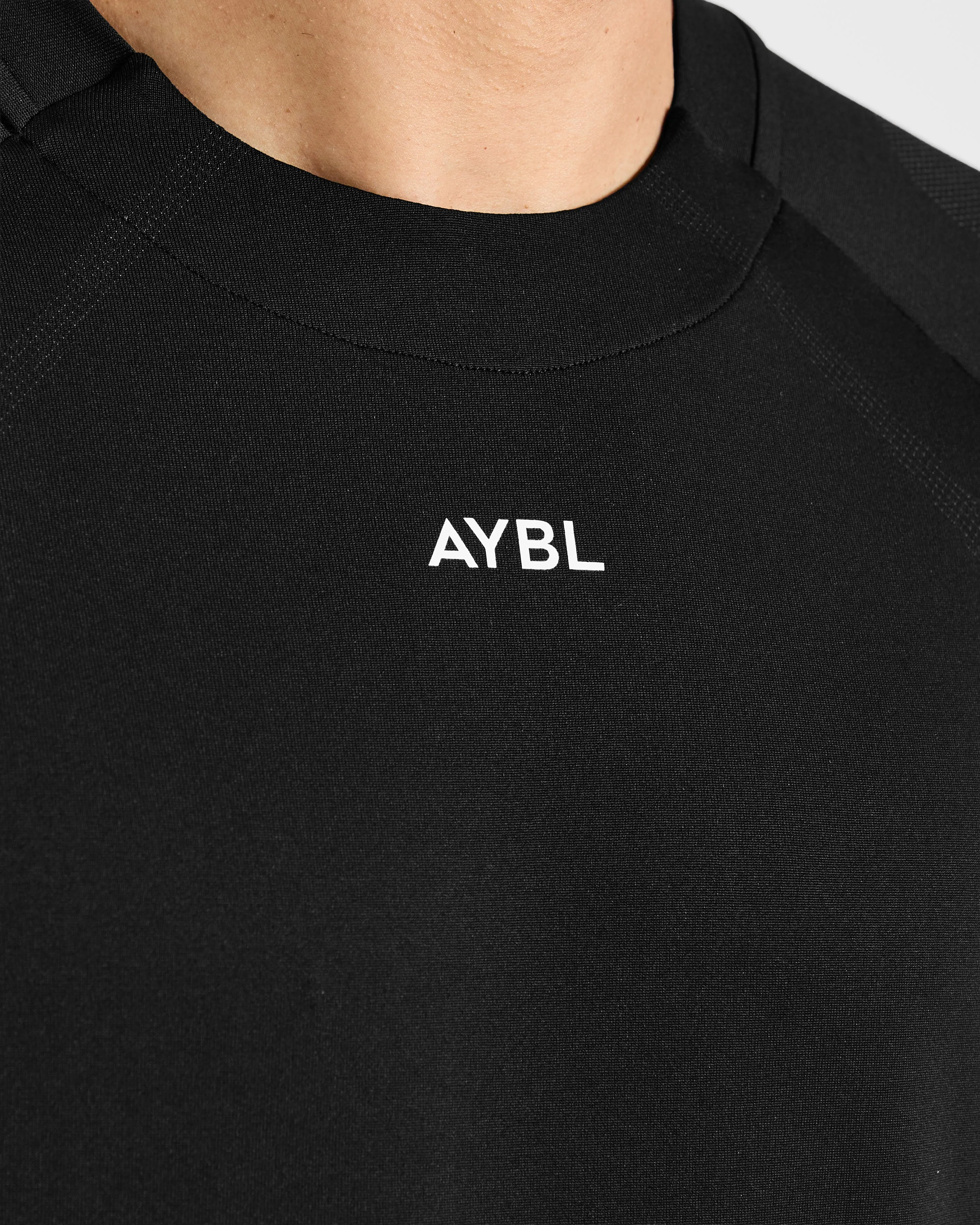 Attain Seamless Long Sleeve T Shirt - Black sold by AYBL product image thumbnail 5