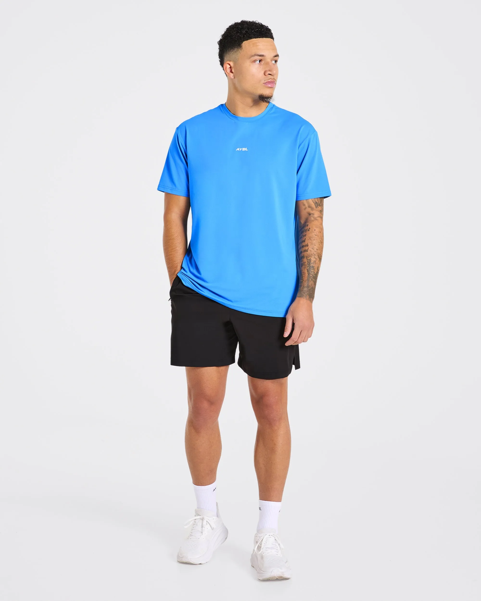 Motion T Shirt - Spring Cobalt sold by AYBL product image thumbnail 3