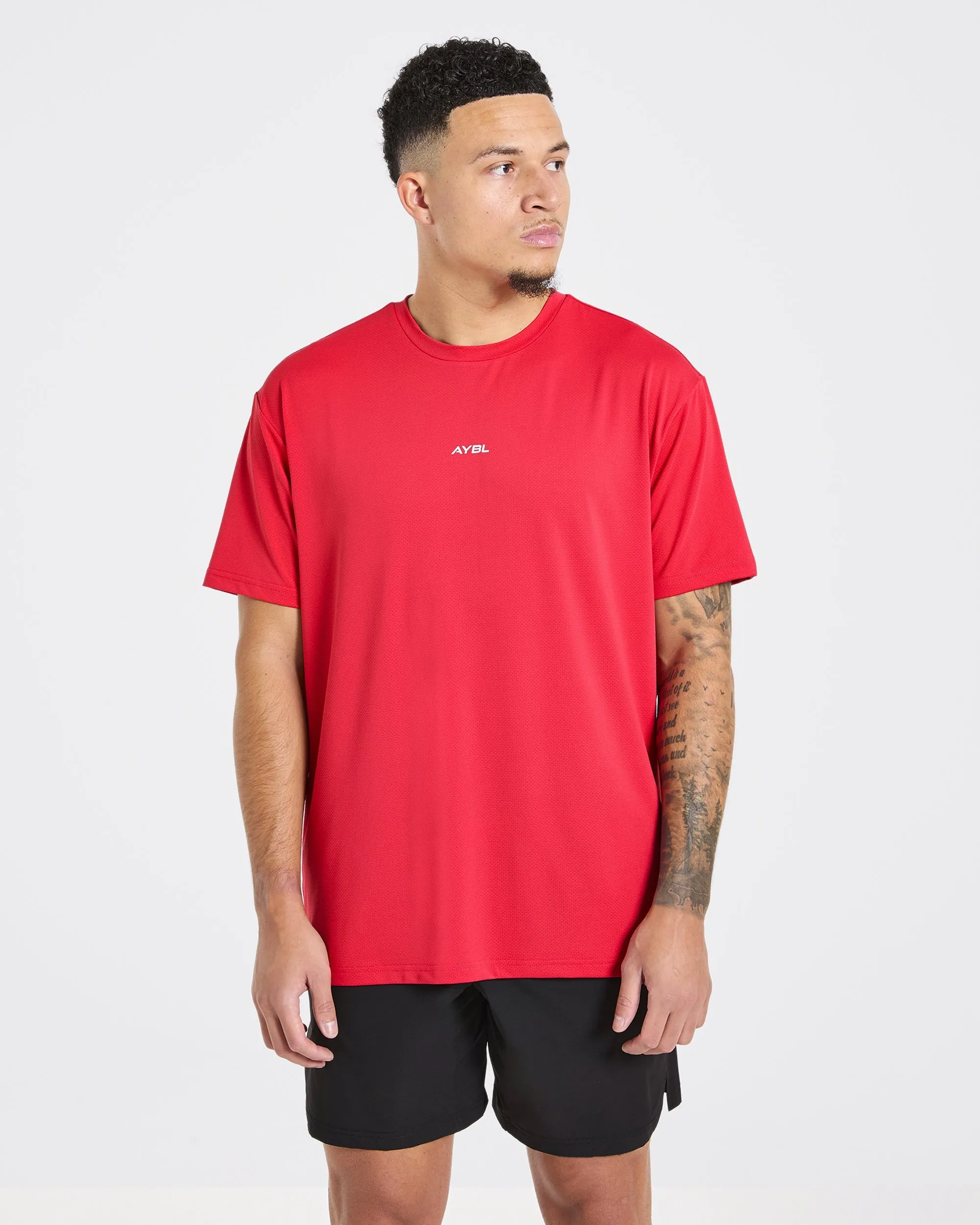 Motion T Shirt - Red sold by AYBL