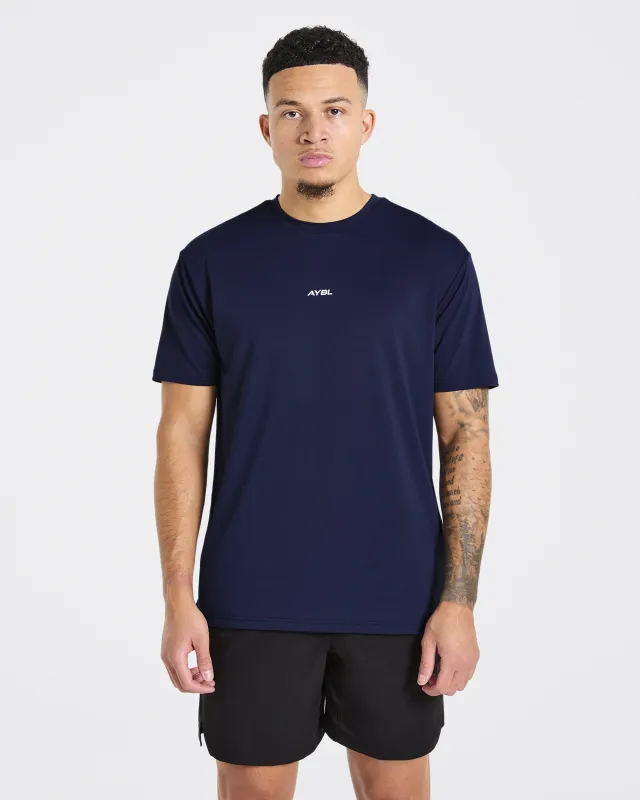 Motion T Shirt - Navy sold by AYBL