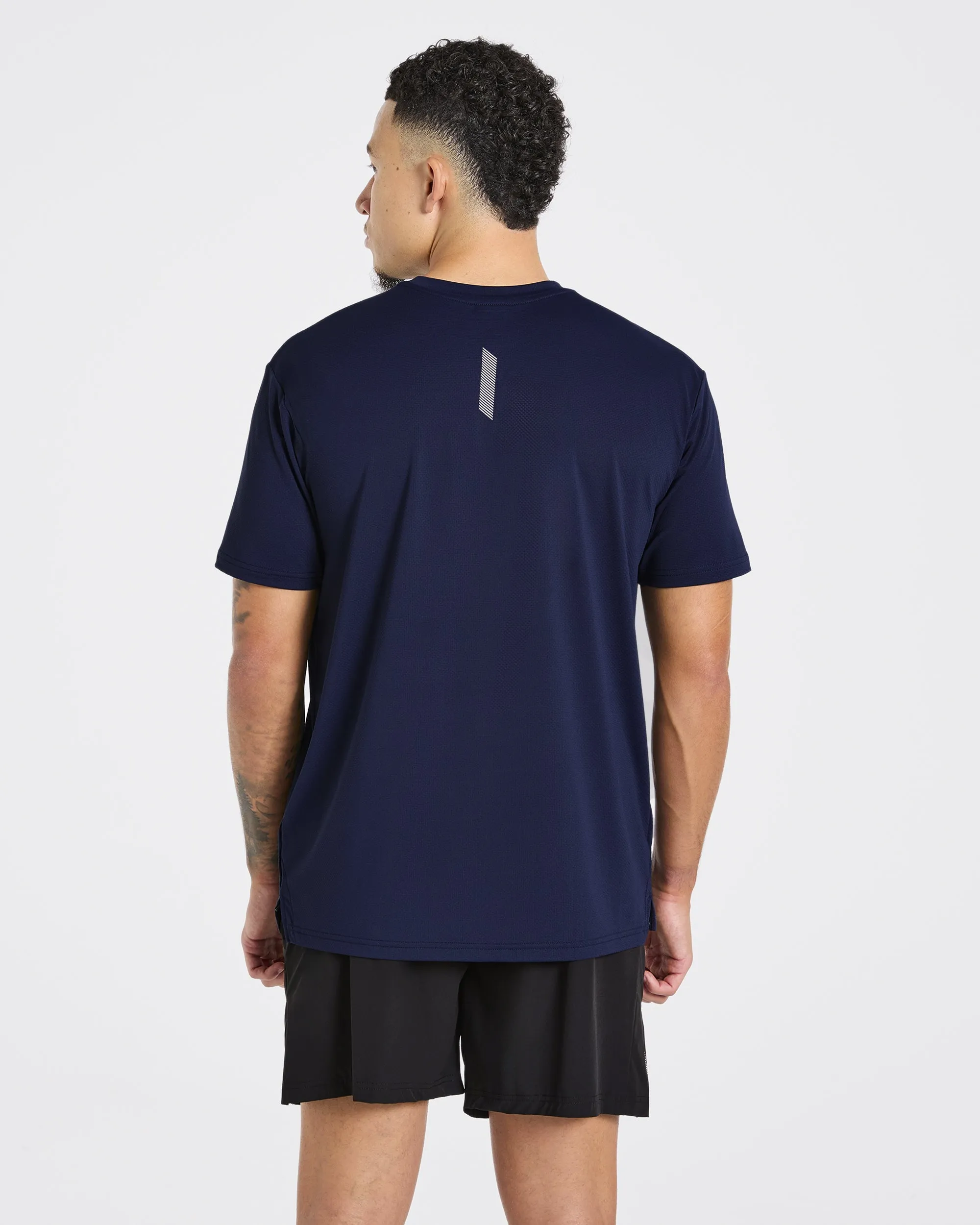 Motion T Shirt - Navy sold by AYBL product image thumbnail 2