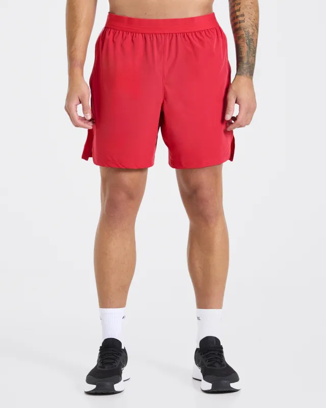 Motion Shorts - Red sold by AYBL