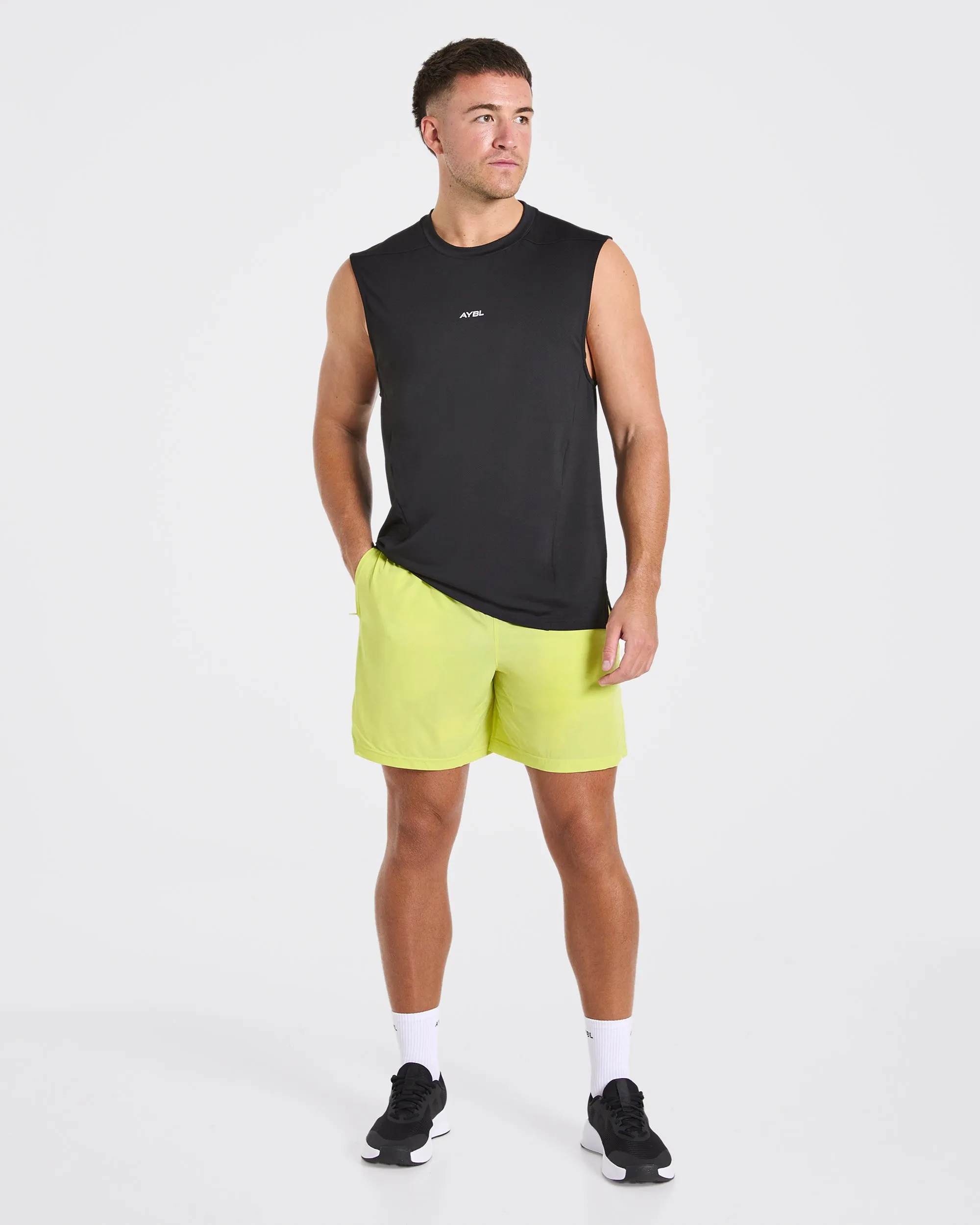 Motion Shorts - Lime Green sold by AYBL product image thumbnail 3