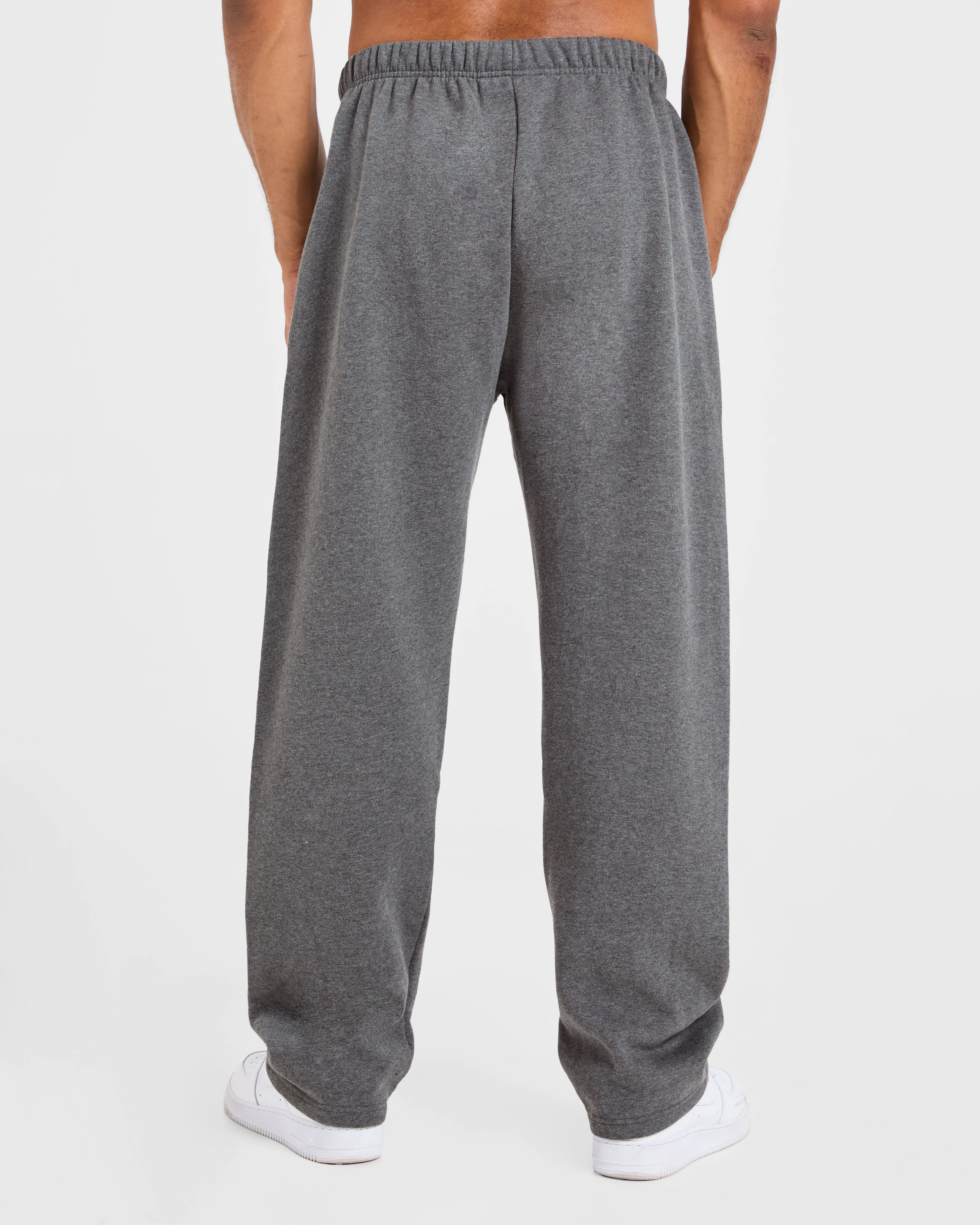 Essential Oversized Straight Leg Joggers - Charcoal Marl sold by AYBL product image thumbnail 2