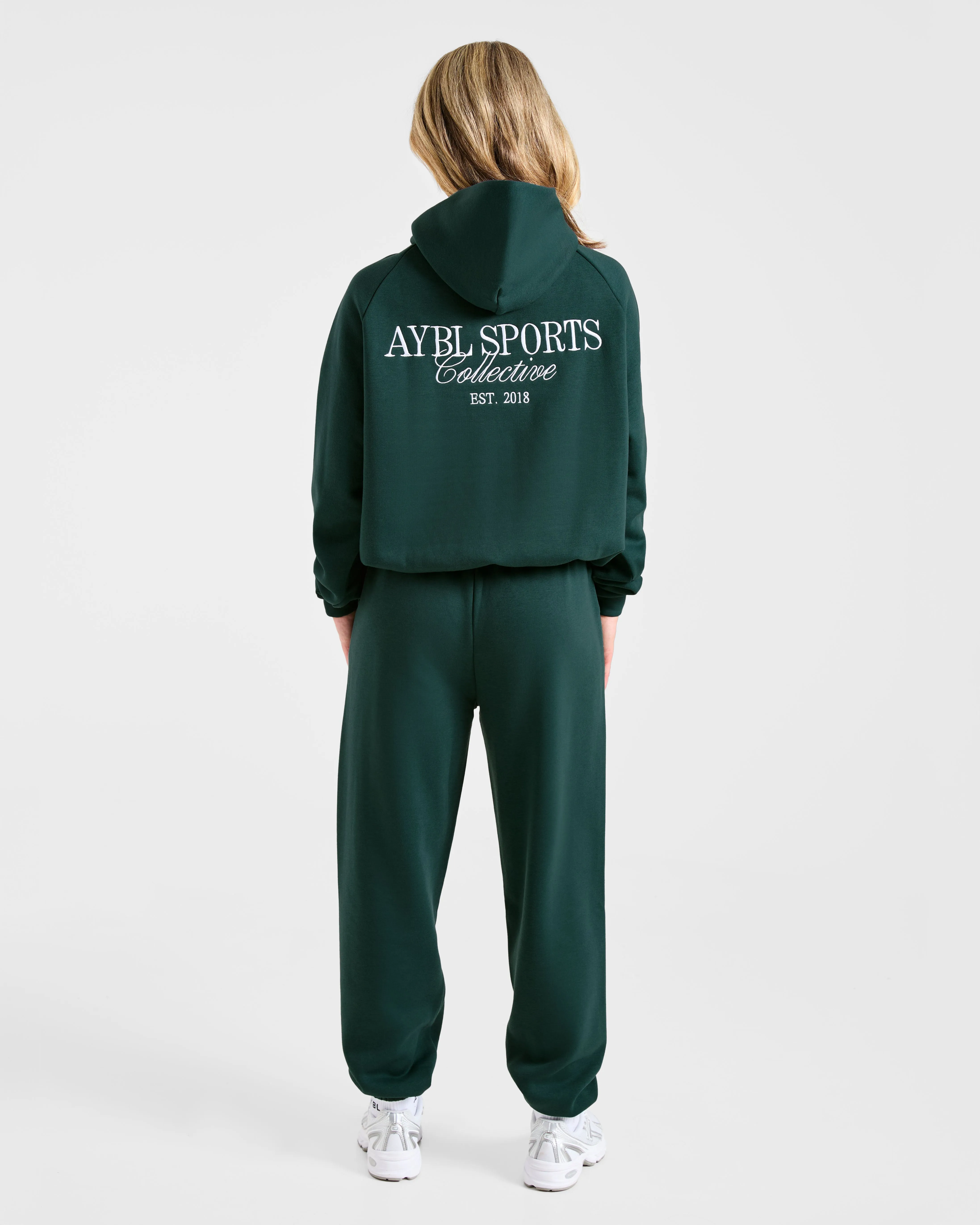 Sports Collective Oversized Joggers - Deep Forest sold by AYBL product image thumbnail 4