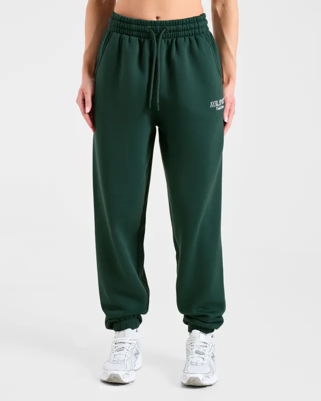 Sports Collective Oversized Joggers - Deep Forest made by AYBL