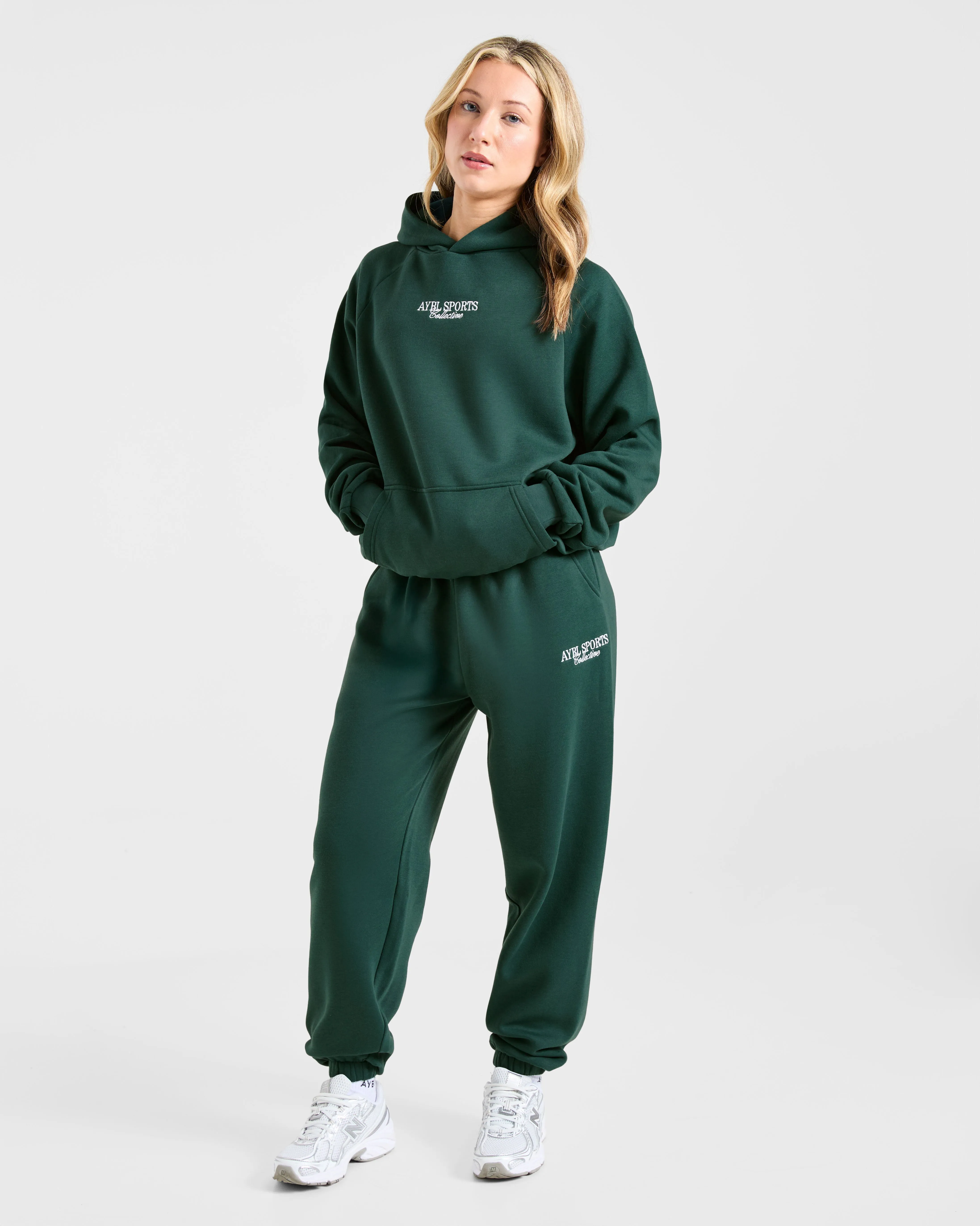 Sports Collective Oversized Joggers - Deep Forest sold by AYBL product image thumbnail 3