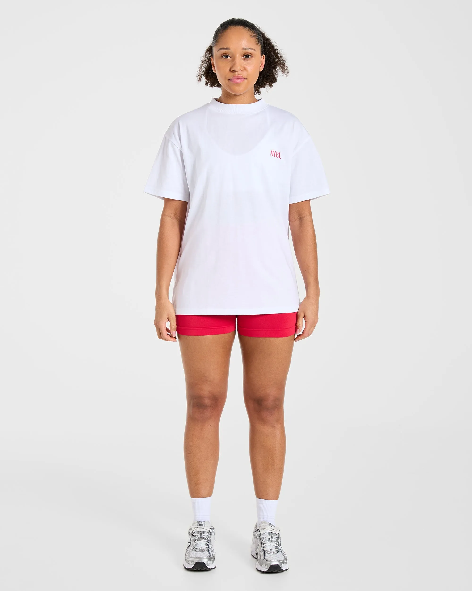 AYBL Strength Co Oversized T Shirt - White sold by AYBL product image thumbnail 3
