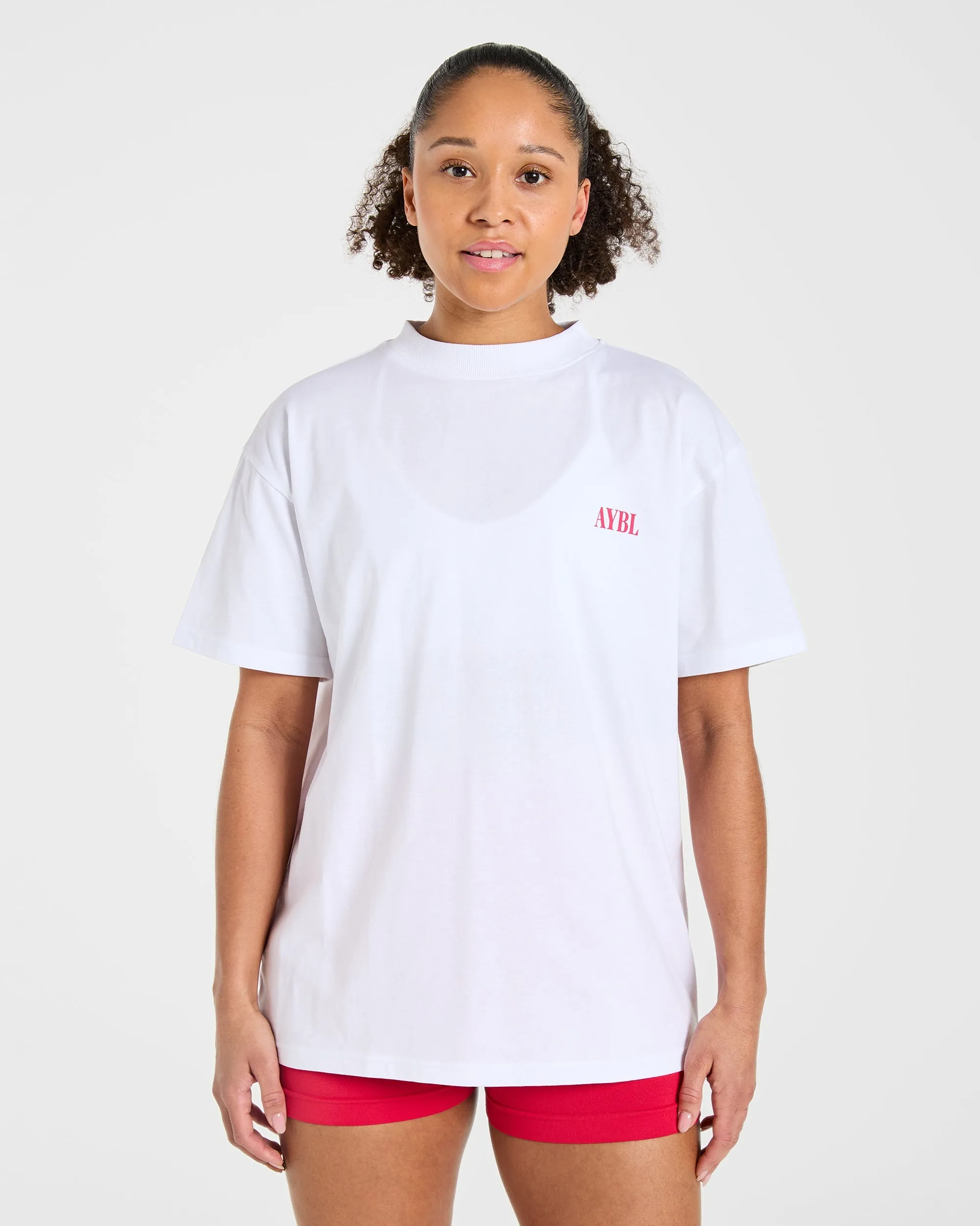 AYBL Strength Co Oversized T Shirt - White sold by AYBL product image thumbnail 2
