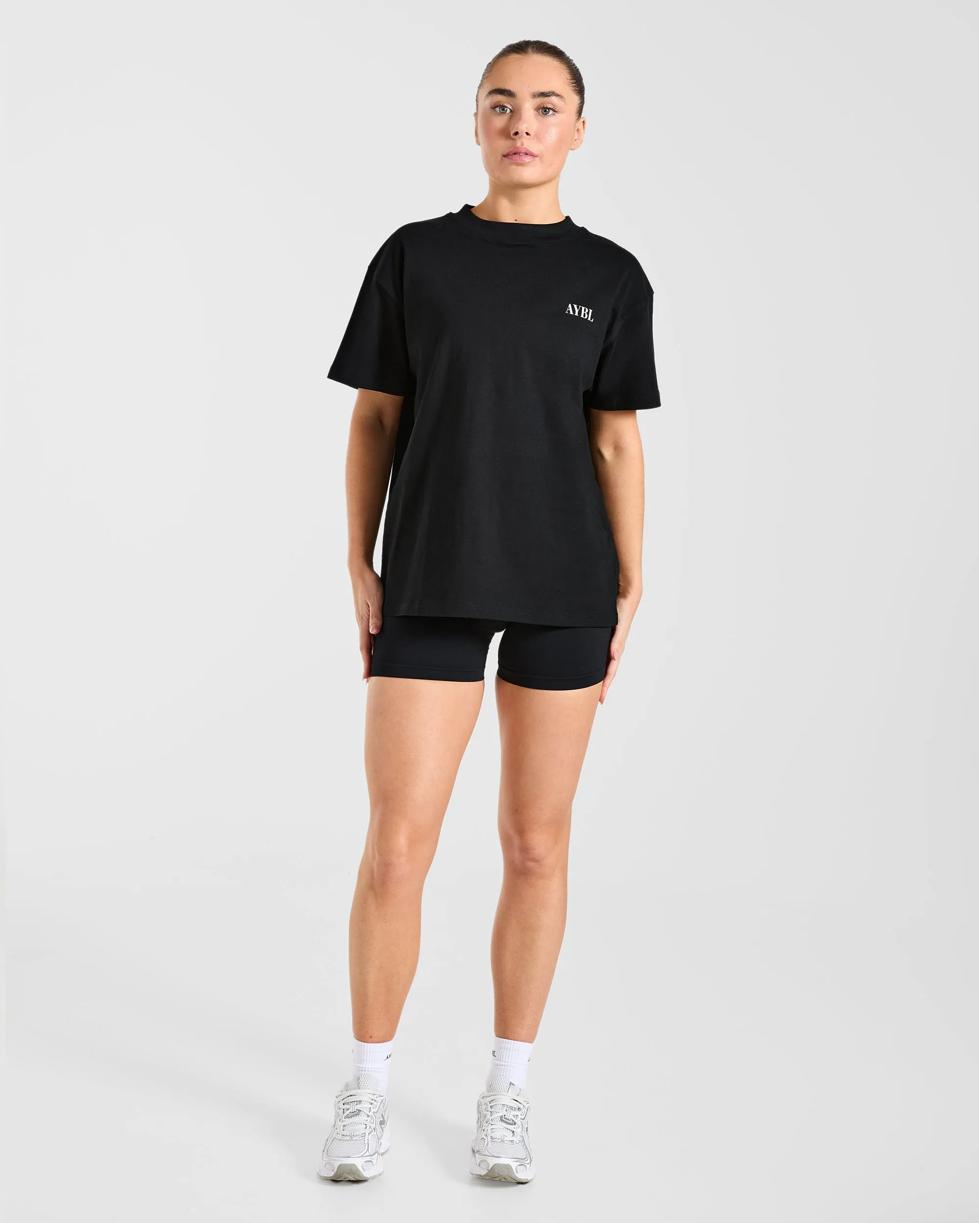 AYBL Strength Co Oversized T Shirt - Black sold by AYBL product image thumbnail 3