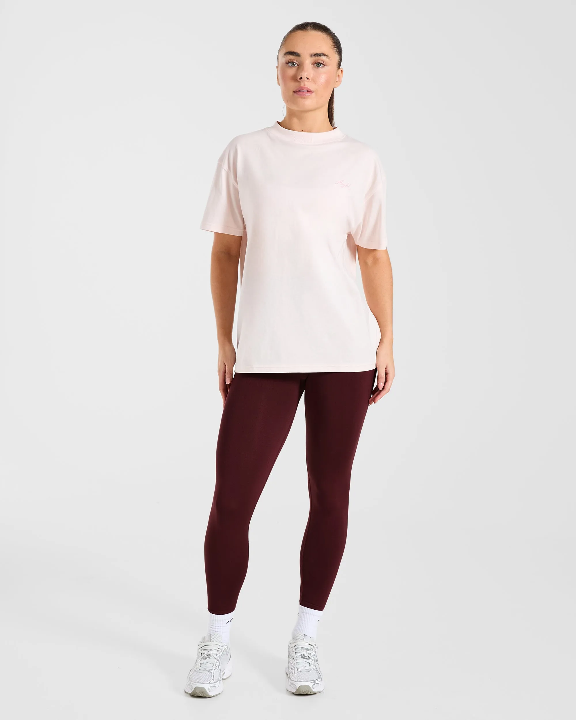 AYBL Studio Oversized T Shirt - Pink sold by AYBL product image thumbnail 3