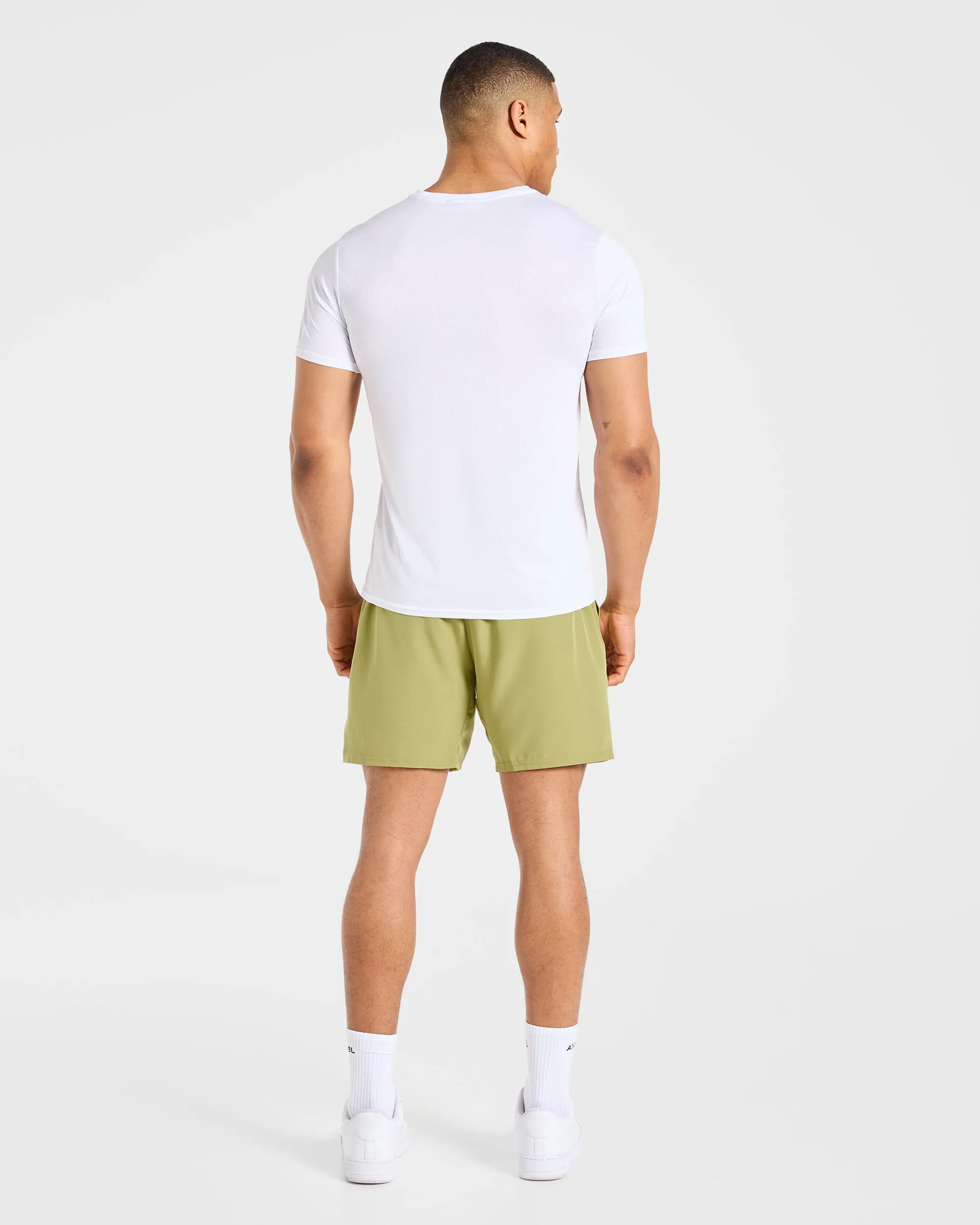 Core 7" Shorts - Citrus Olive sold by AYBL product image thumbnail 4