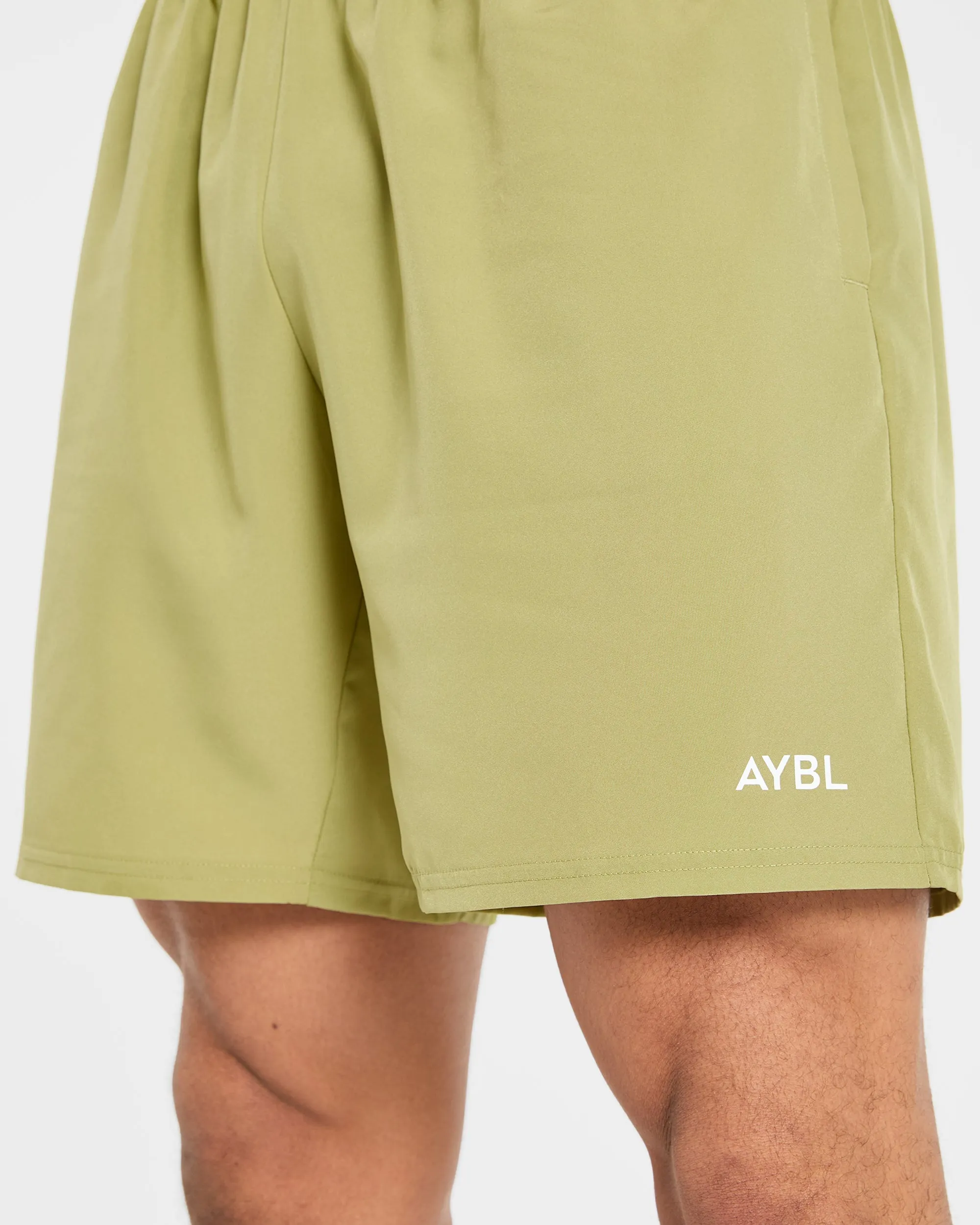 Core 7" Shorts - Citrus Olive sold by AYBL product image thumbnail 5