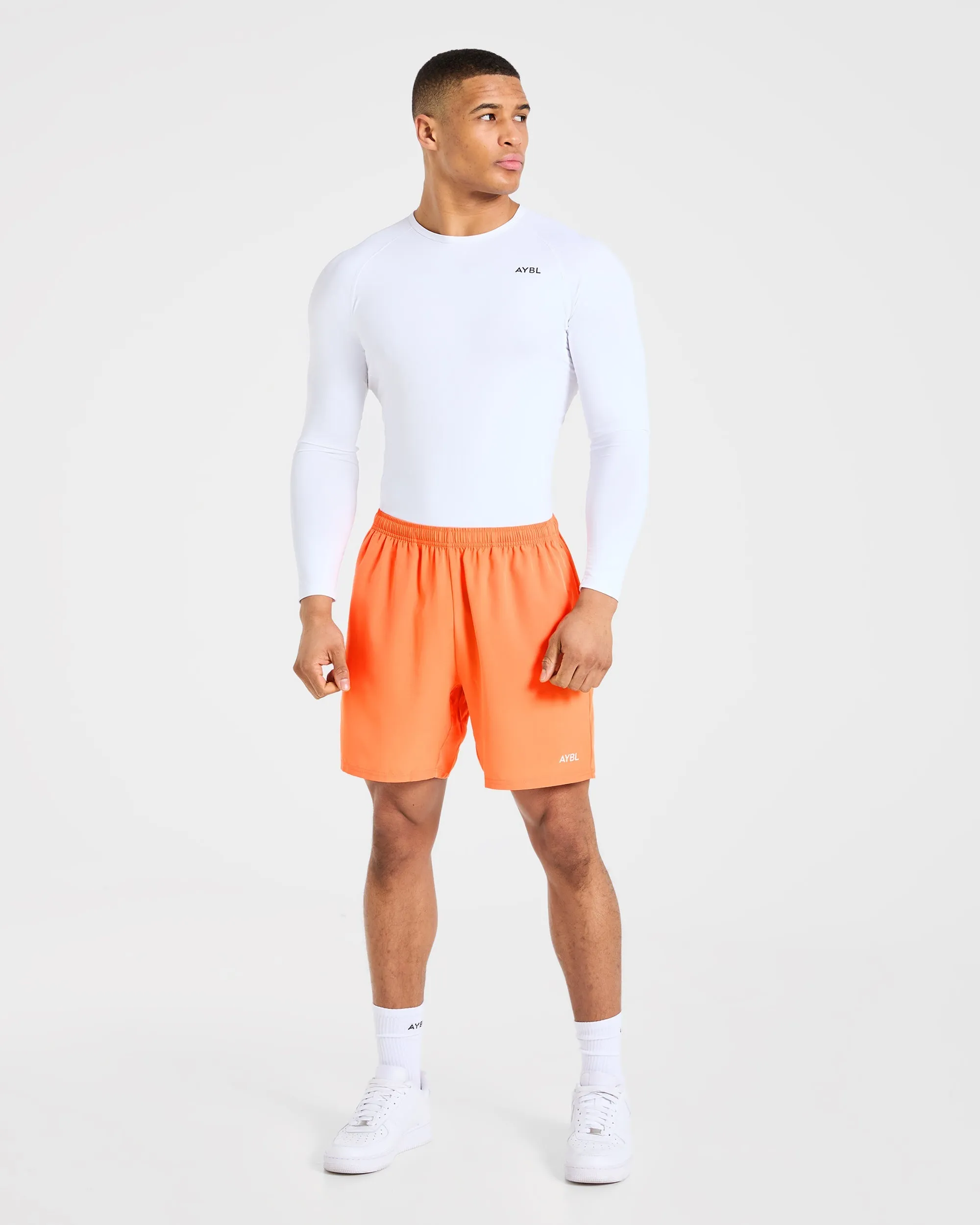 Core 7" Shorts - Summer Orange sold by AYBL product image thumbnail 3