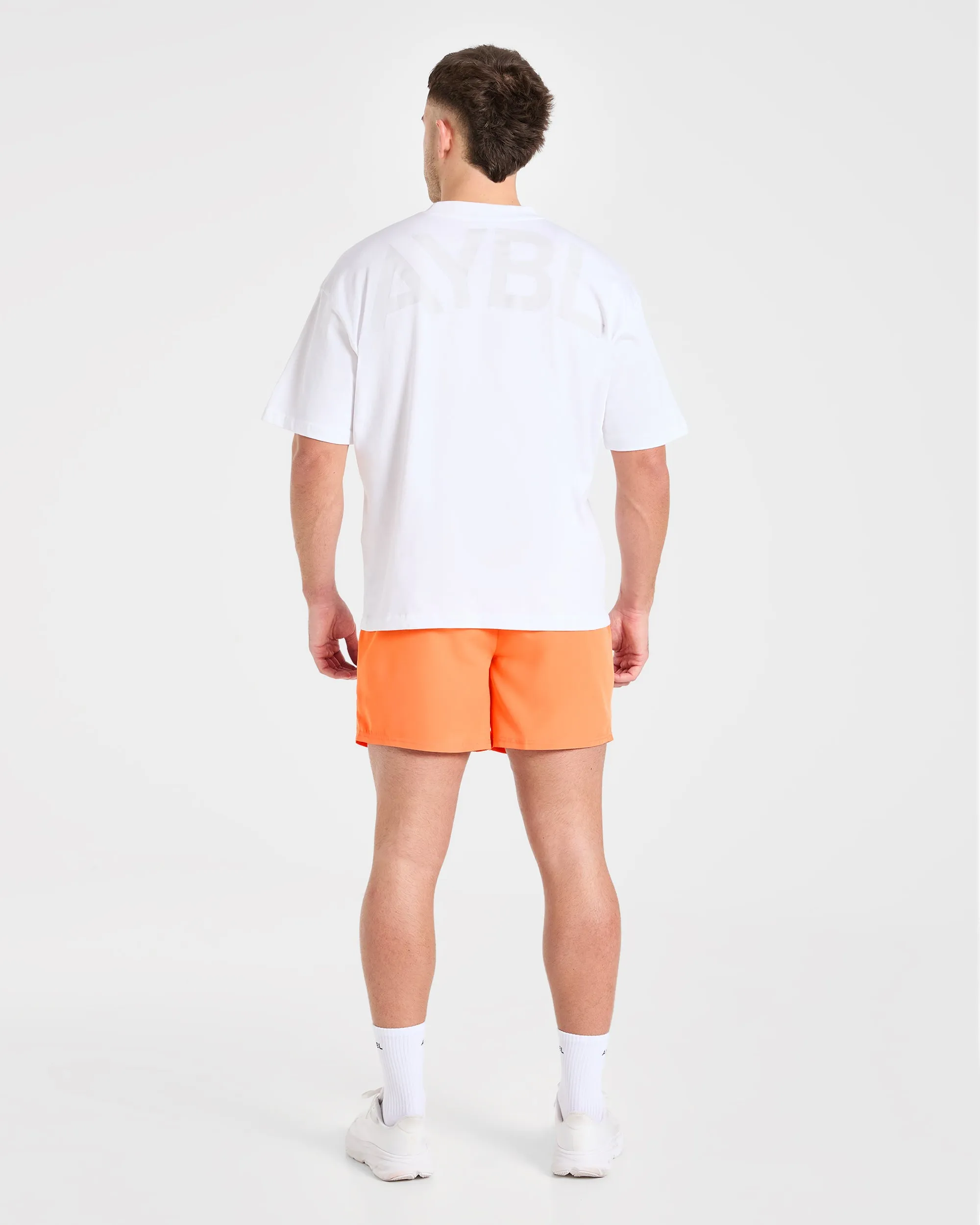 Core 5" Shorts - Summer Orange sold by AYBL product image thumbnail 4
