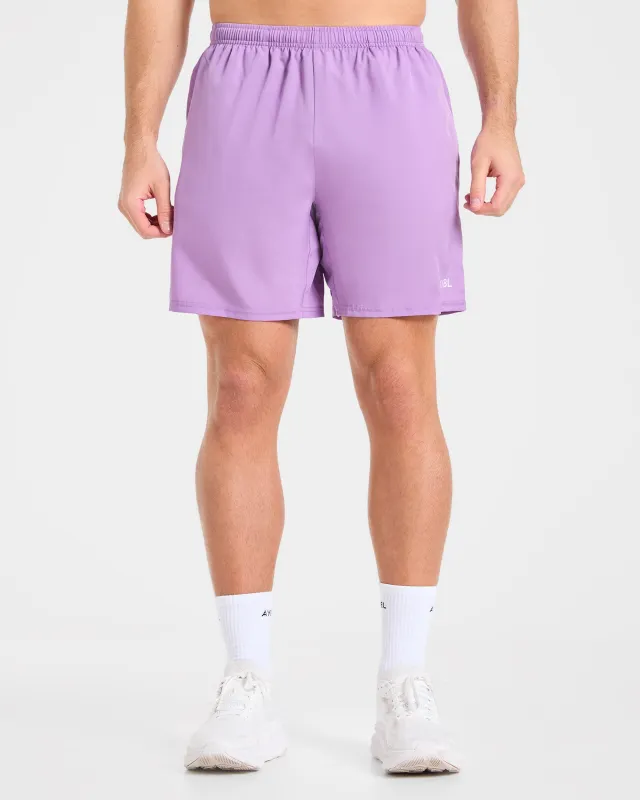 Core 7" Shorts  - Summer Purple made by AYBL