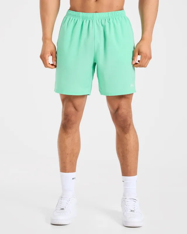 Core 7" Shorts  - Summer Mint made by AYBL