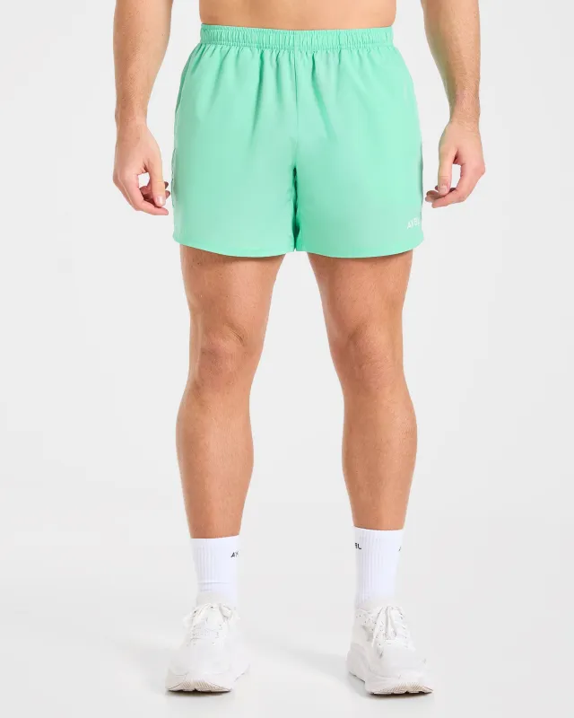Core 5" Shorts - Summer Mint made by AYBL