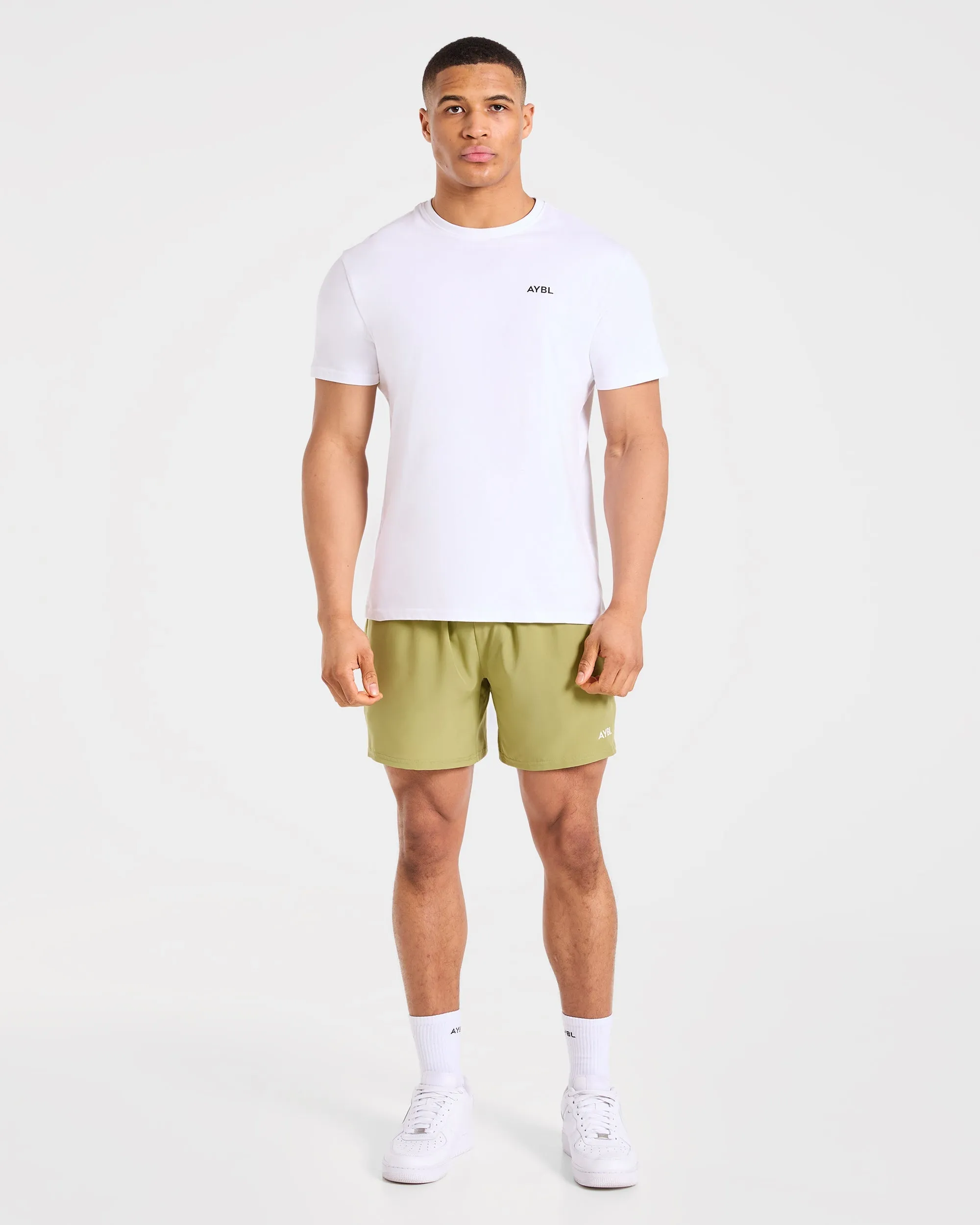 Core 5" Shorts - Citrus Olive sold by AYBL product image thumbnail 3