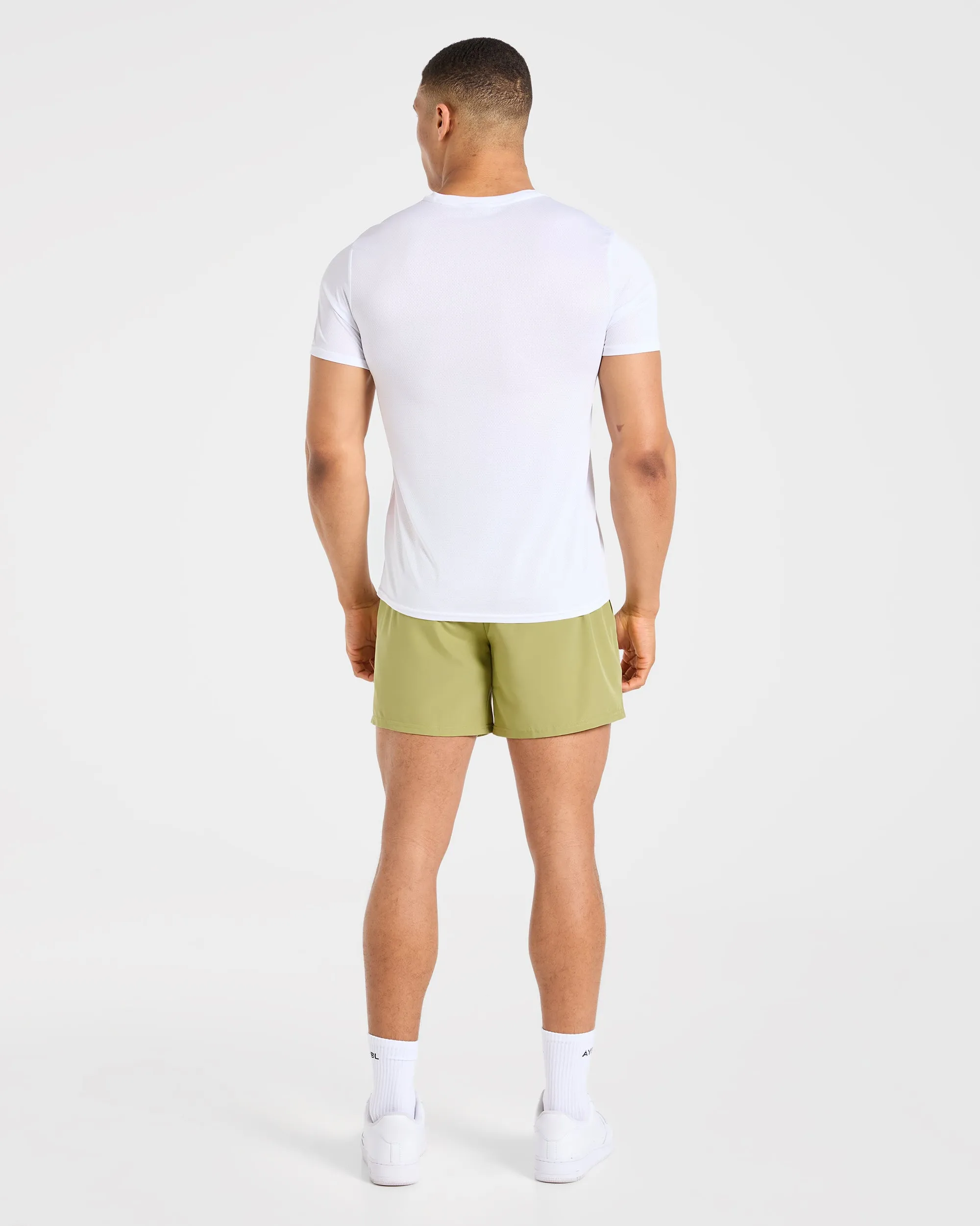 Core 5" Shorts - Citrus Olive sold by AYBL product image thumbnail 4