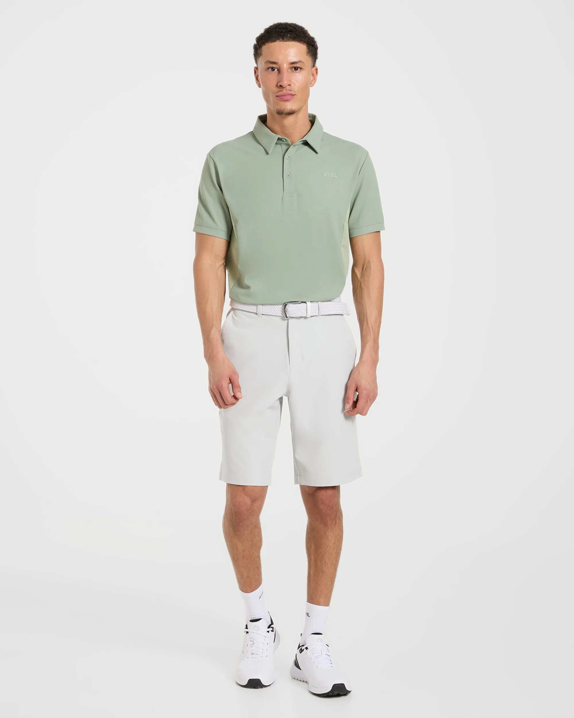 Edge Polo - Muted Olive Green sold by AYBL product image thumbnail 3