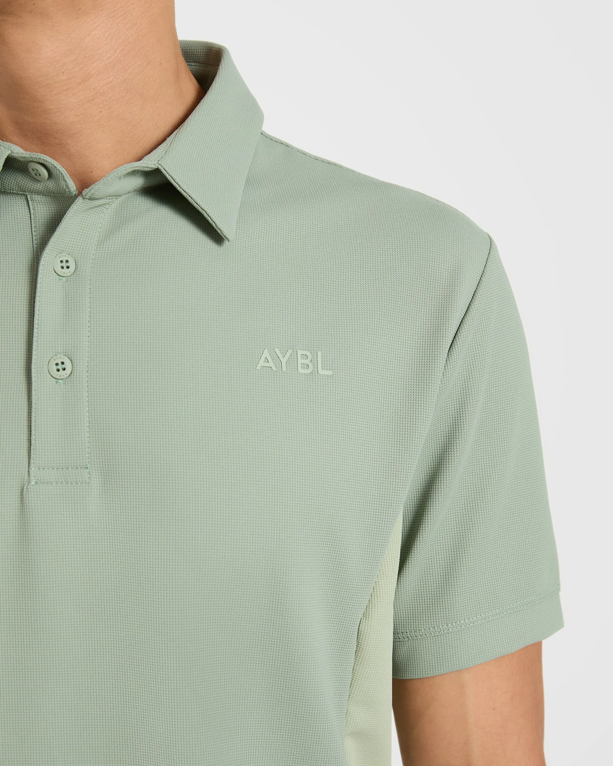 Edge Polo - Muted Olive Green sold by AYBL product image thumbnail 5