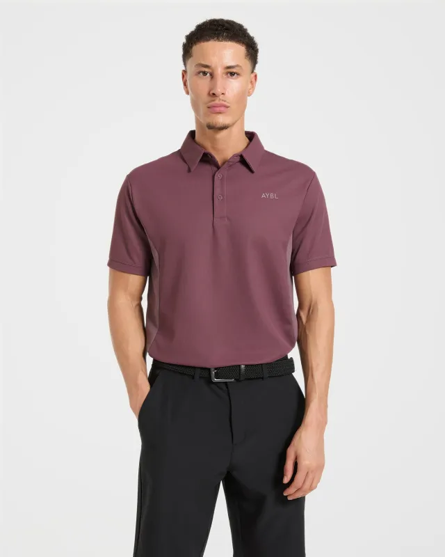 Edge Polo - Burgundy made by AYBL