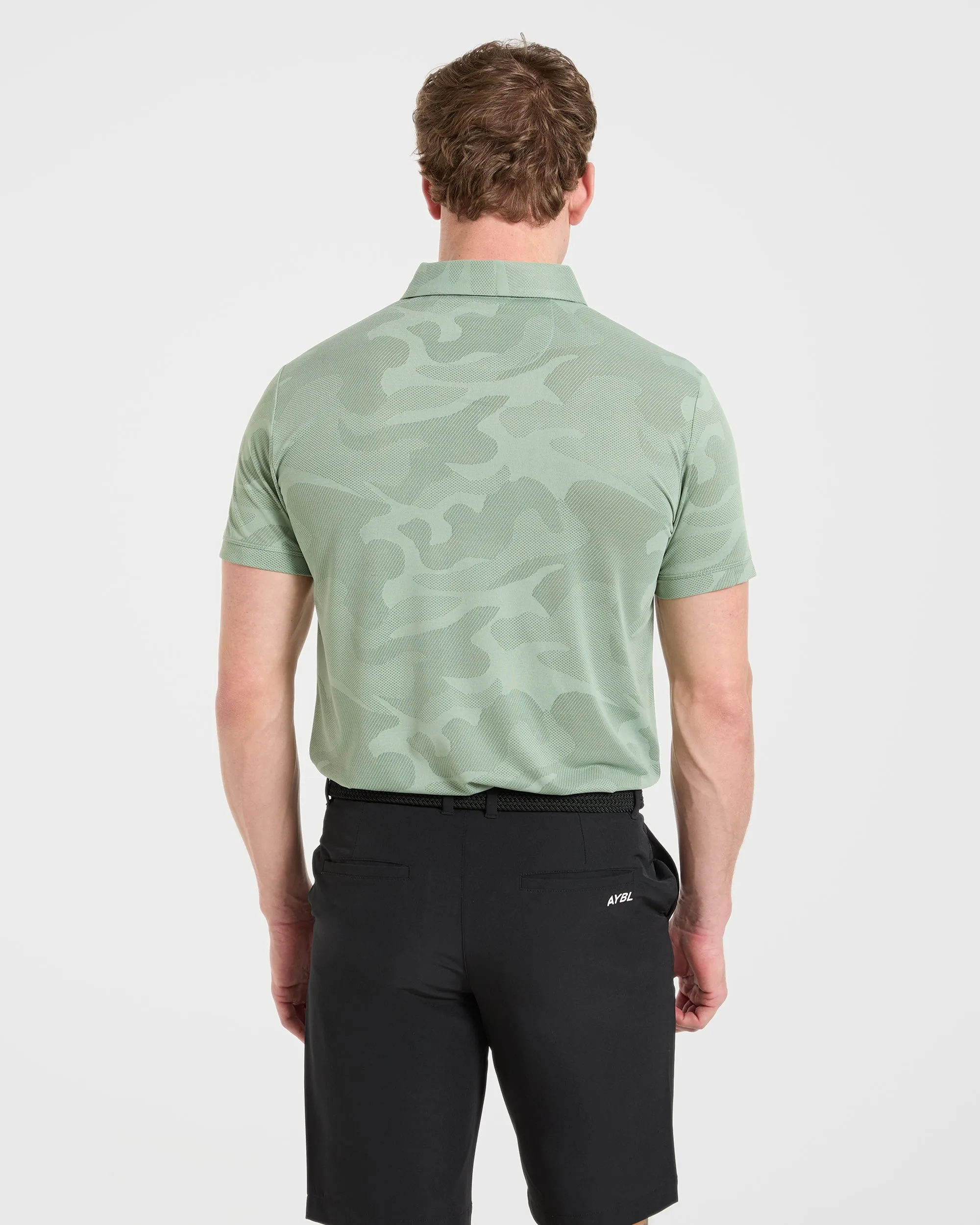 Camo Polo - Muted Green sold by AYBL product image thumbnail 2