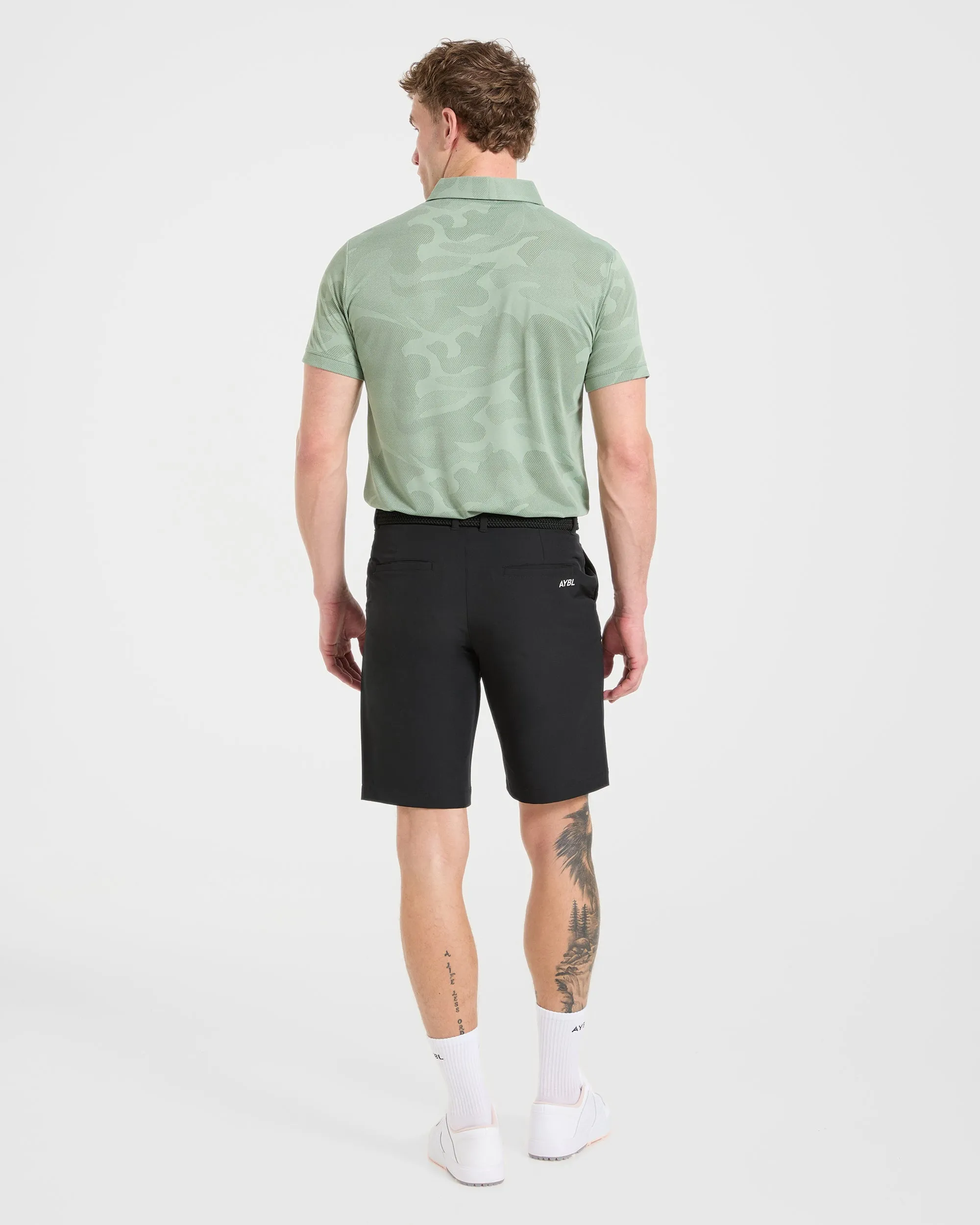 Camo Polo - Muted Green sold by AYBL product image thumbnail 4