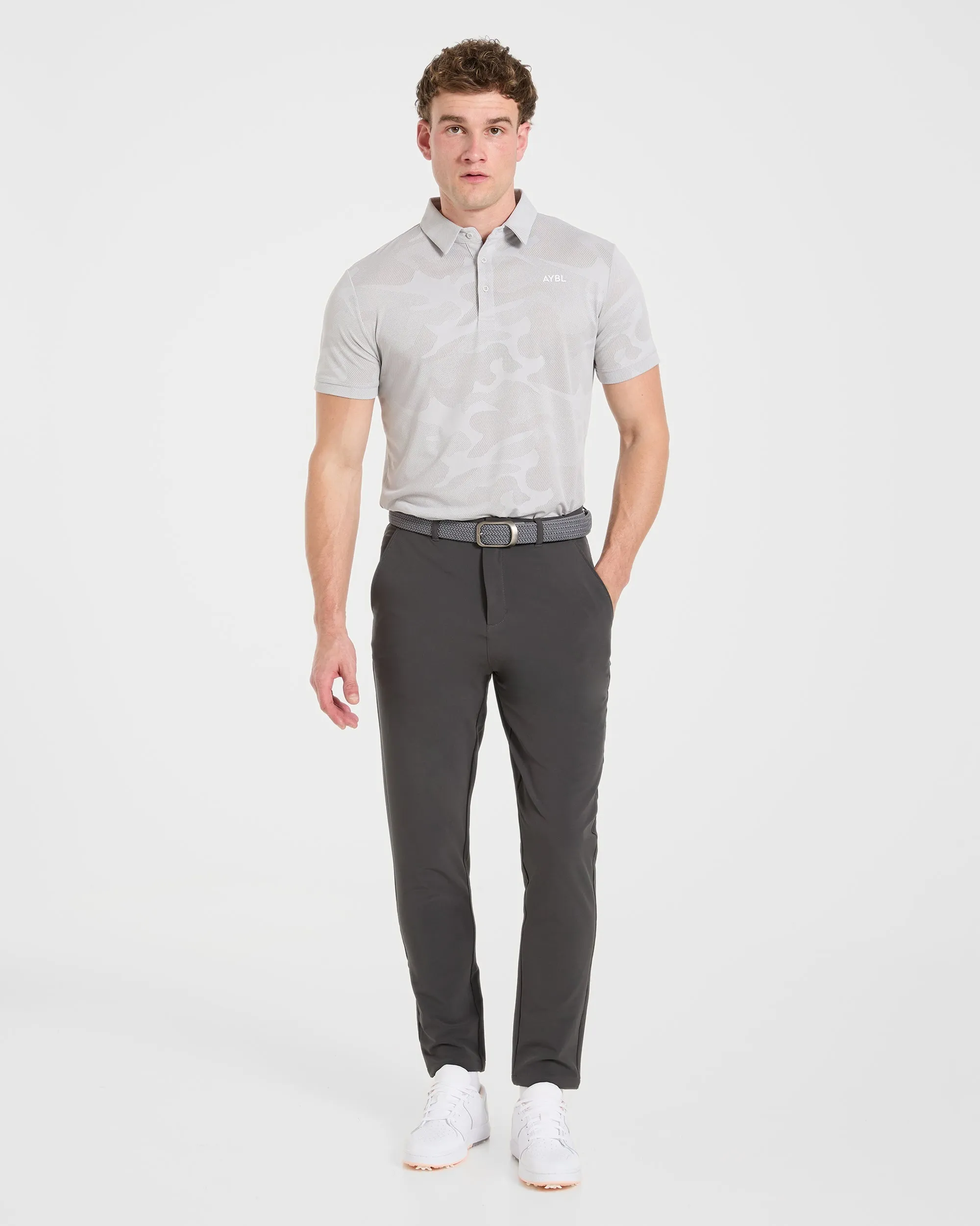 Camo Polo - Ice Grey sold by AYBL product image thumbnail 3