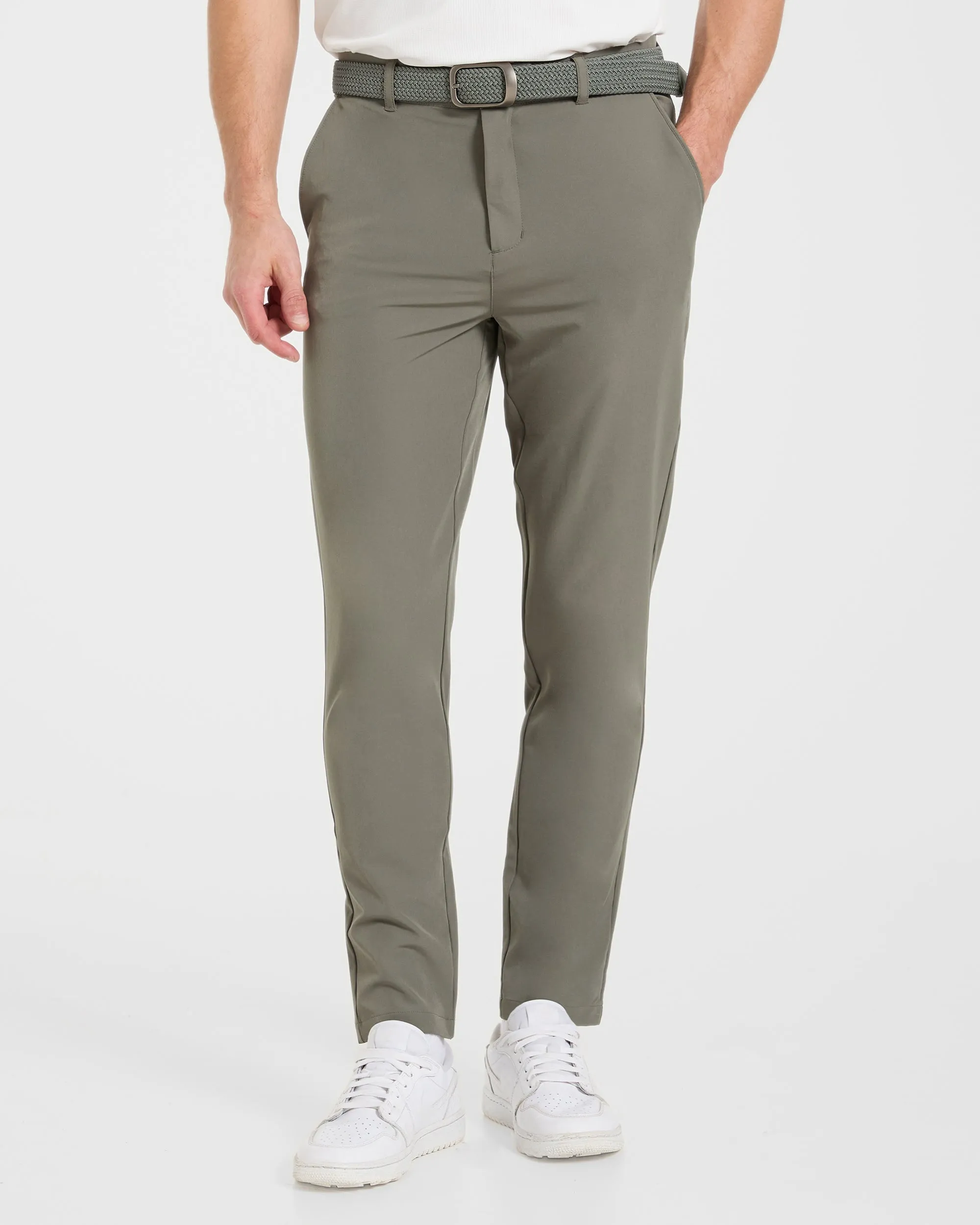 Precision Lightweight Trousers - Deep Sage sold by AYBL