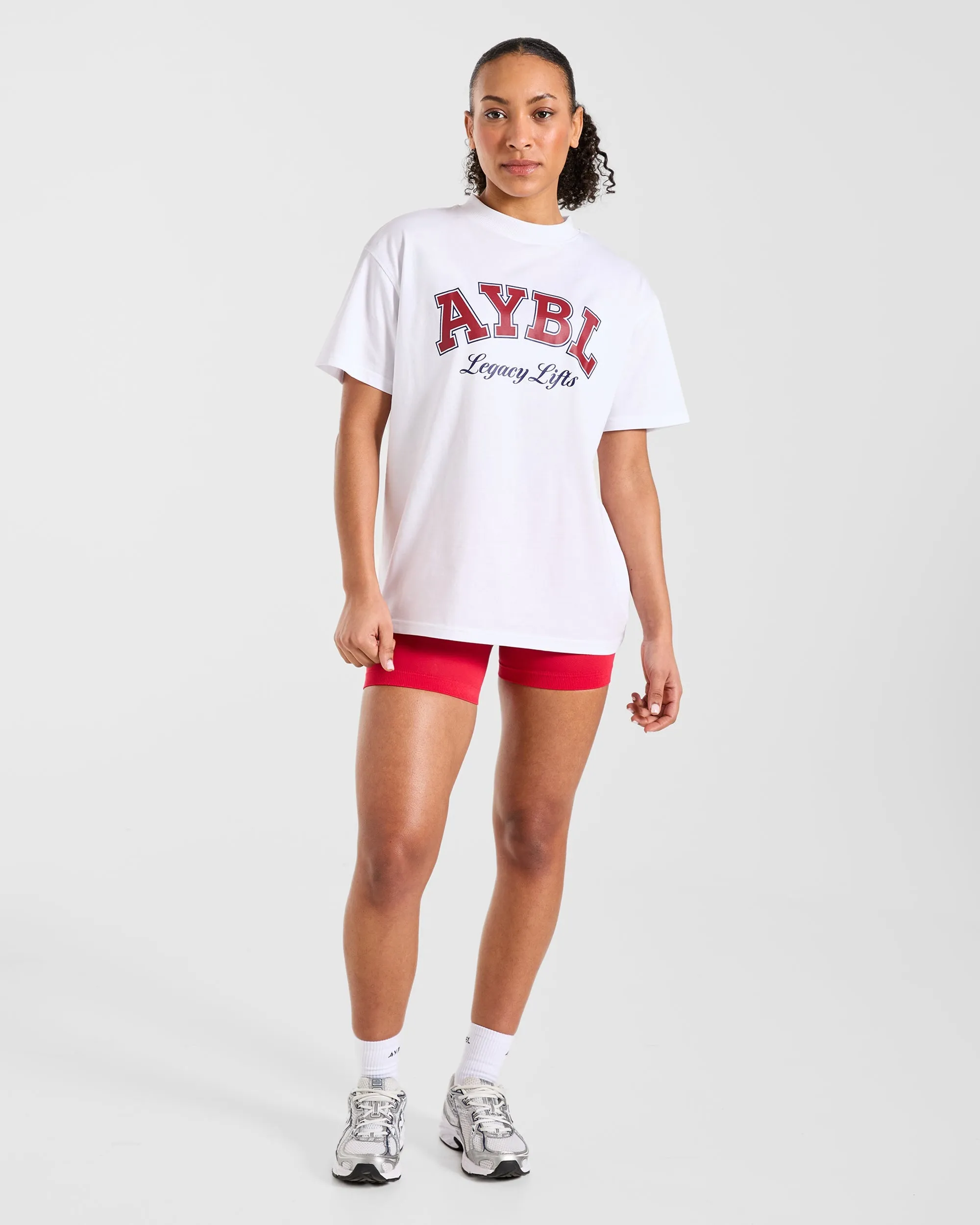 Legacy Lifts Oversized T Shirt - White sold by AYBL product image thumbnail 3
