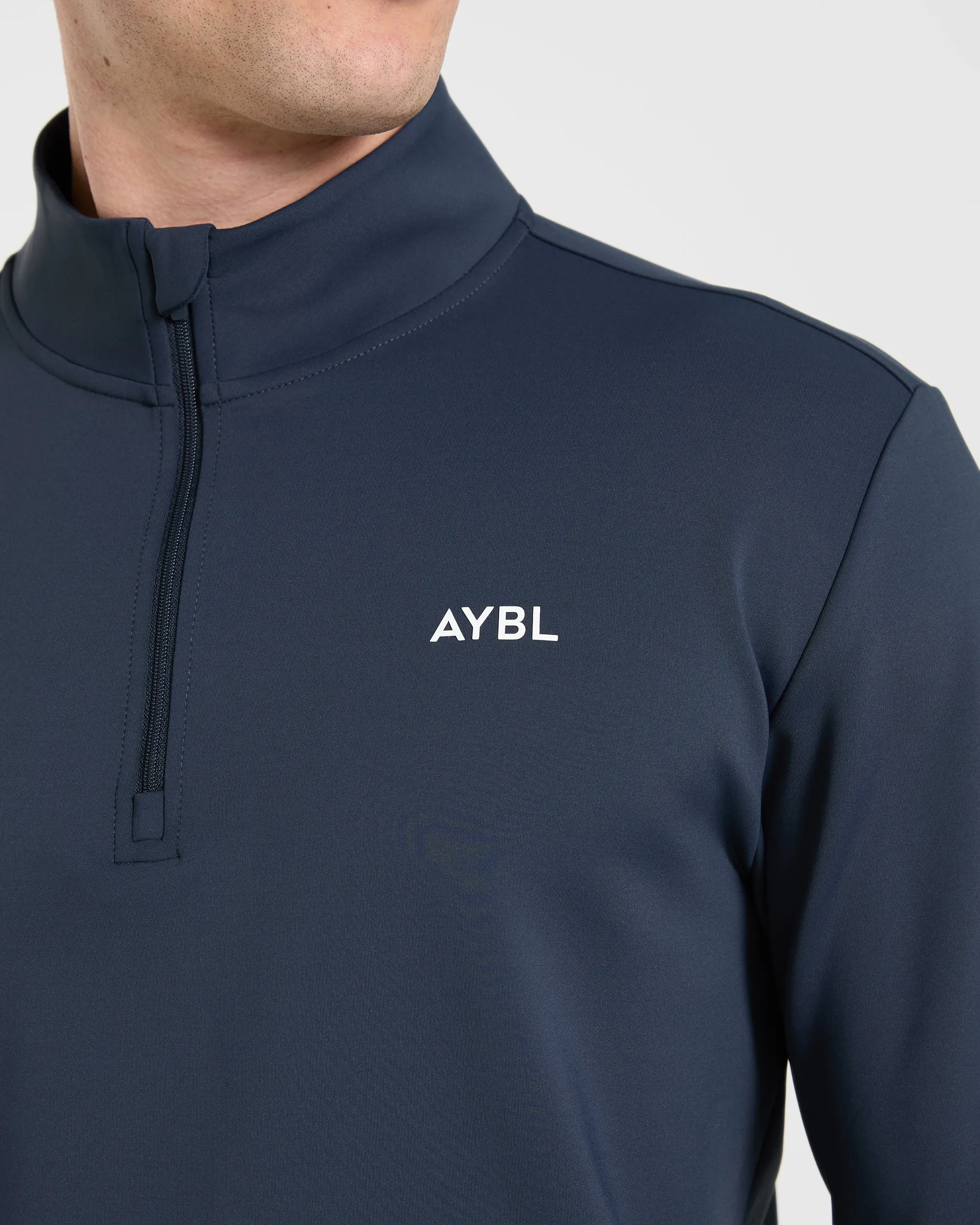 Precision 1/4 Zip Pullover - Navy Blue sold by AYBL product image thumbnail 5