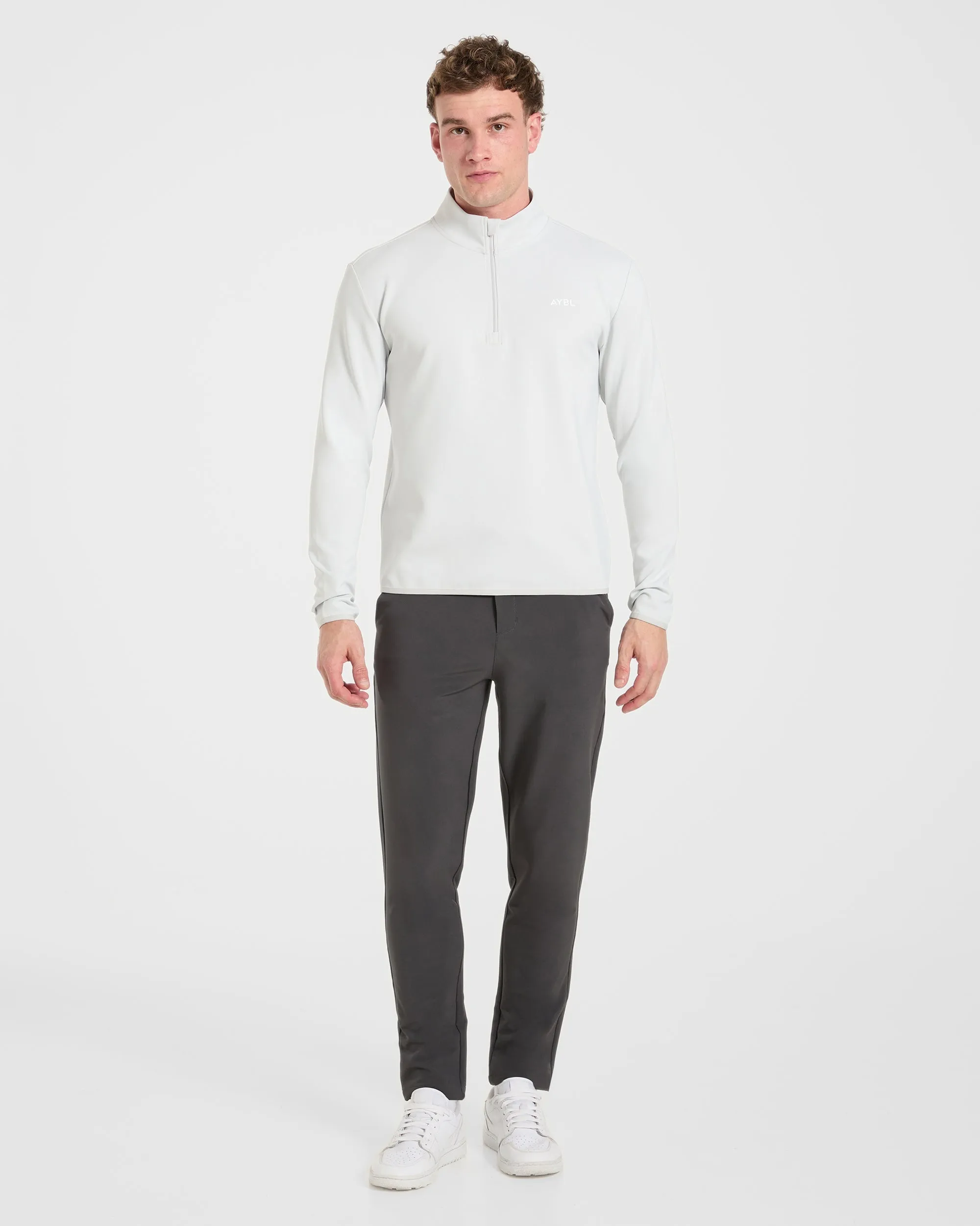 Precision 1/4 Zip Pullover - Ice Grey sold by AYBL product image thumbnail 3