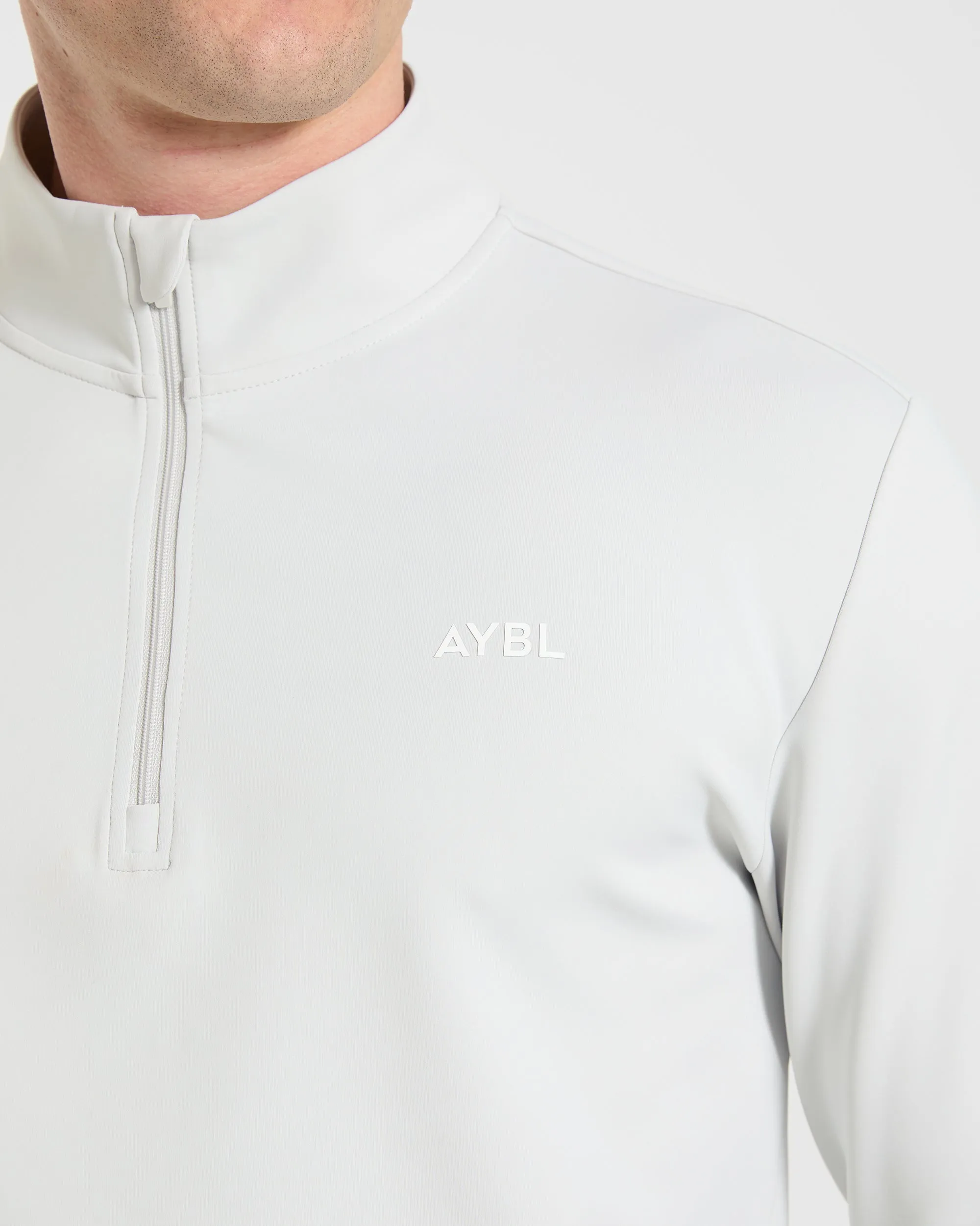 Precision 1/4 Zip Pullover - Ice Grey sold by AYBL product image thumbnail 5