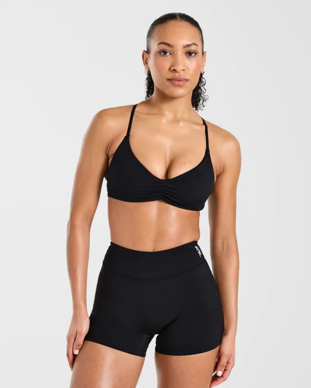 Physique Sports Bra - Black made by AYBL