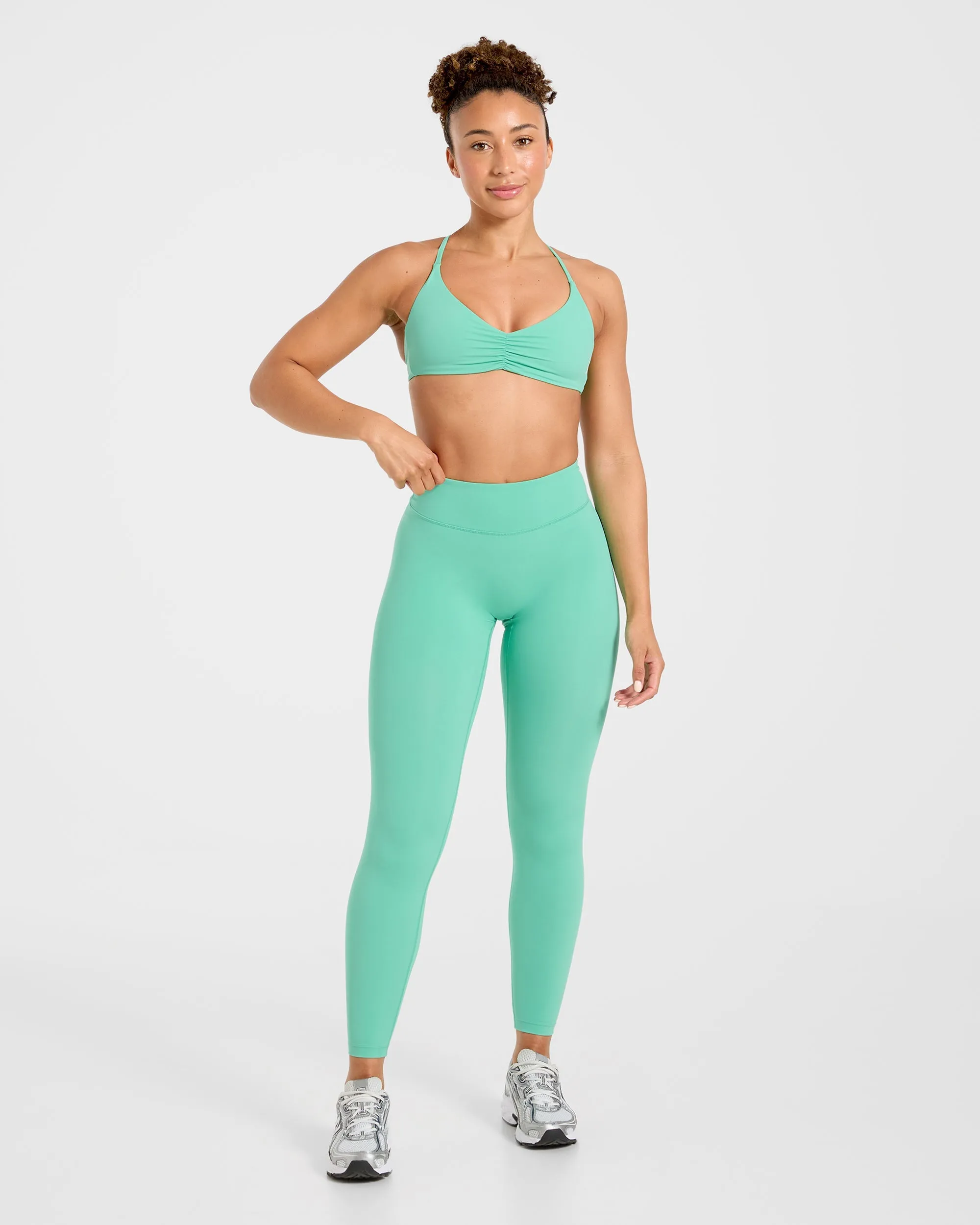 Physique Leggings - Summer Green sold by AYBL product image thumbnail 4