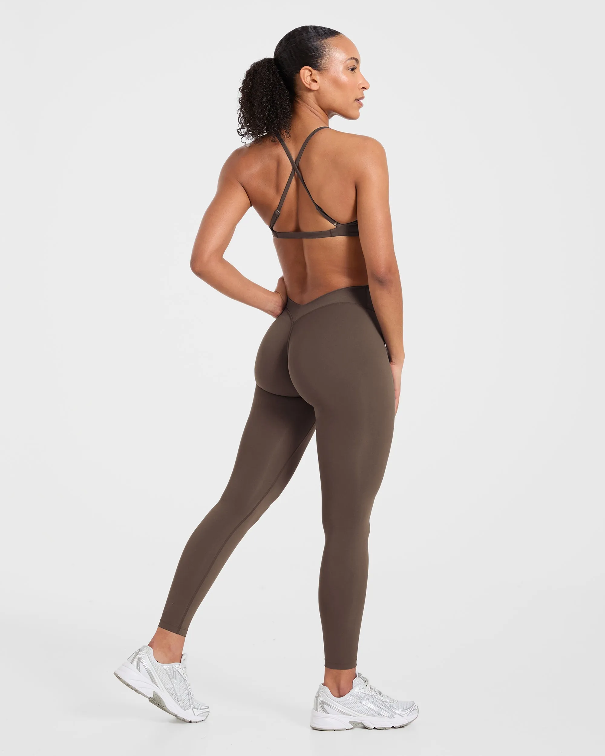 Physique Leggings - Brown sold by AYBL product image thumbnail 4