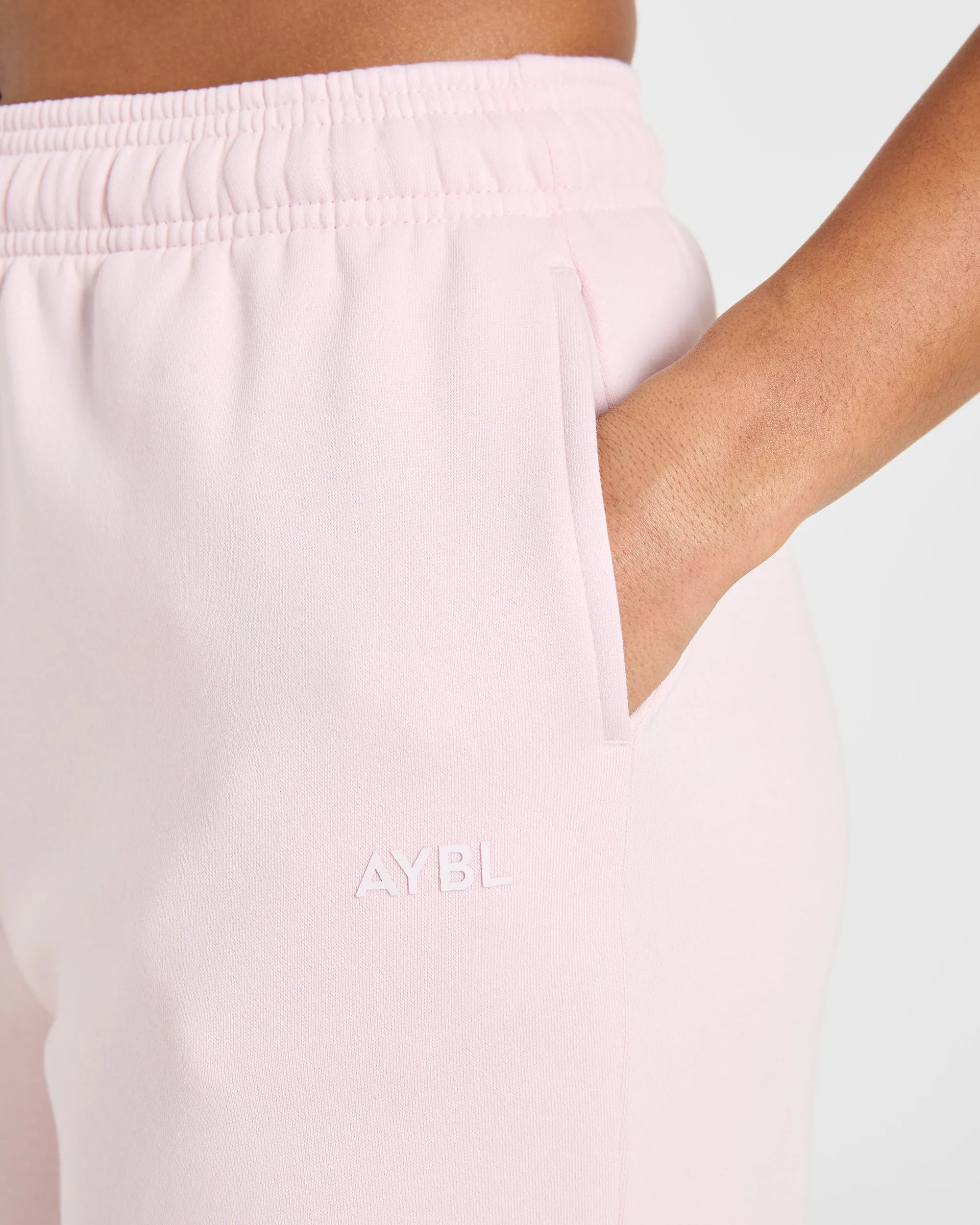 Lifestyle Oversized Straight Leg Joggers - Pastel Pink sold by AYBL product image thumbnail 5